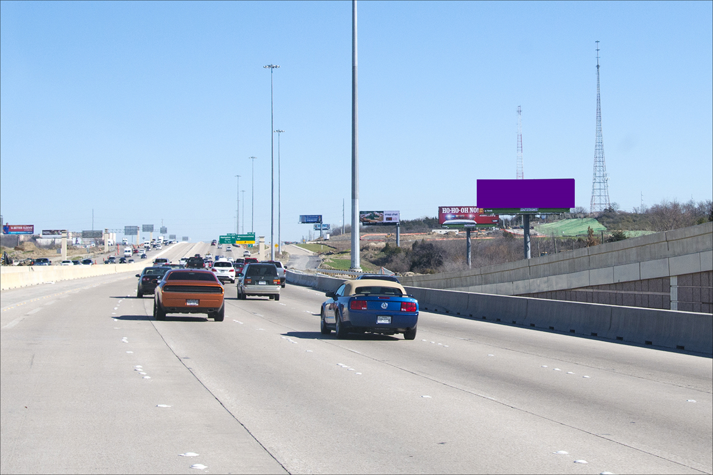 I-30 (Tom Landry) .6 Mi W/O Westmoreland S/S