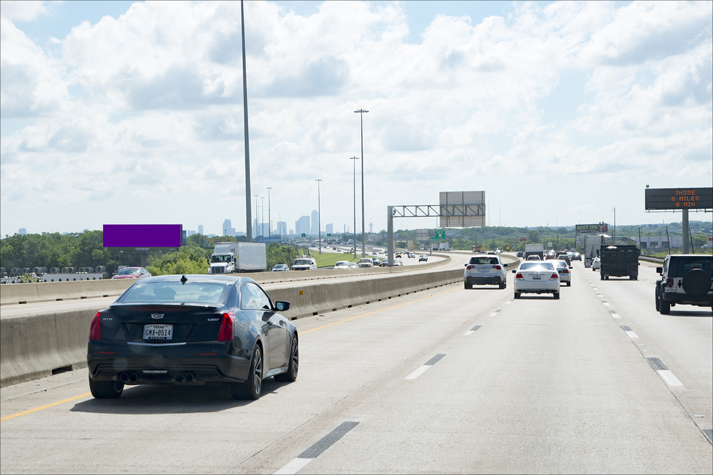 I-30 (Tom Landry) E/O Myers N/S