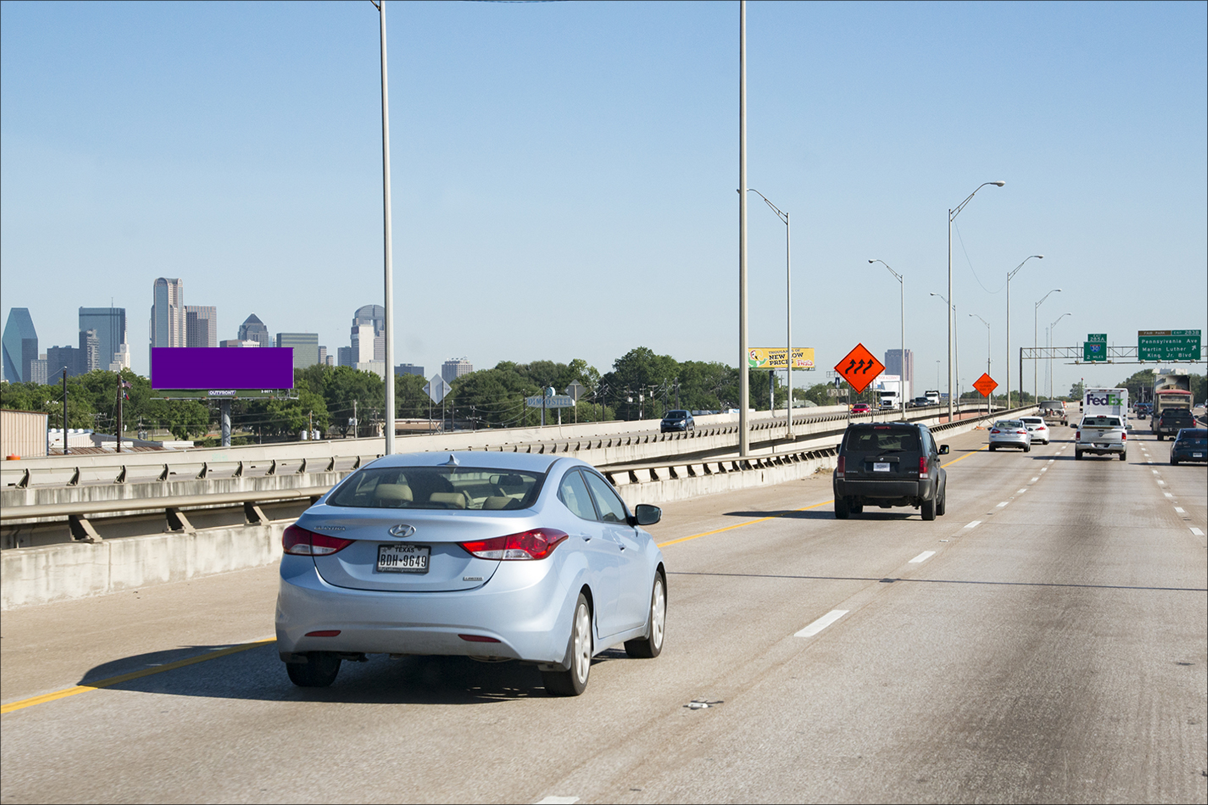 I-45 S/O Lamar W/S