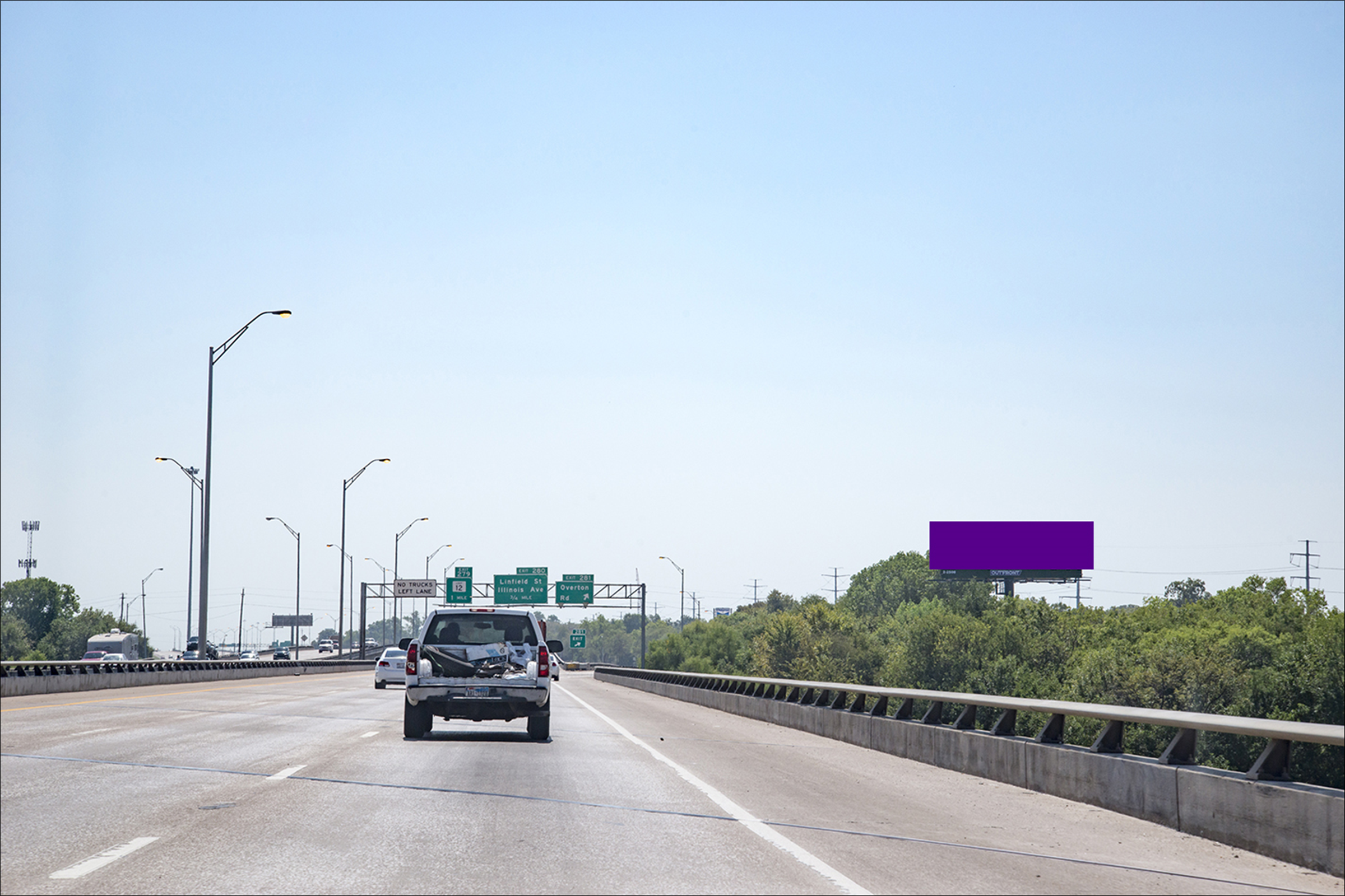 I-45 N/O Overton W/S