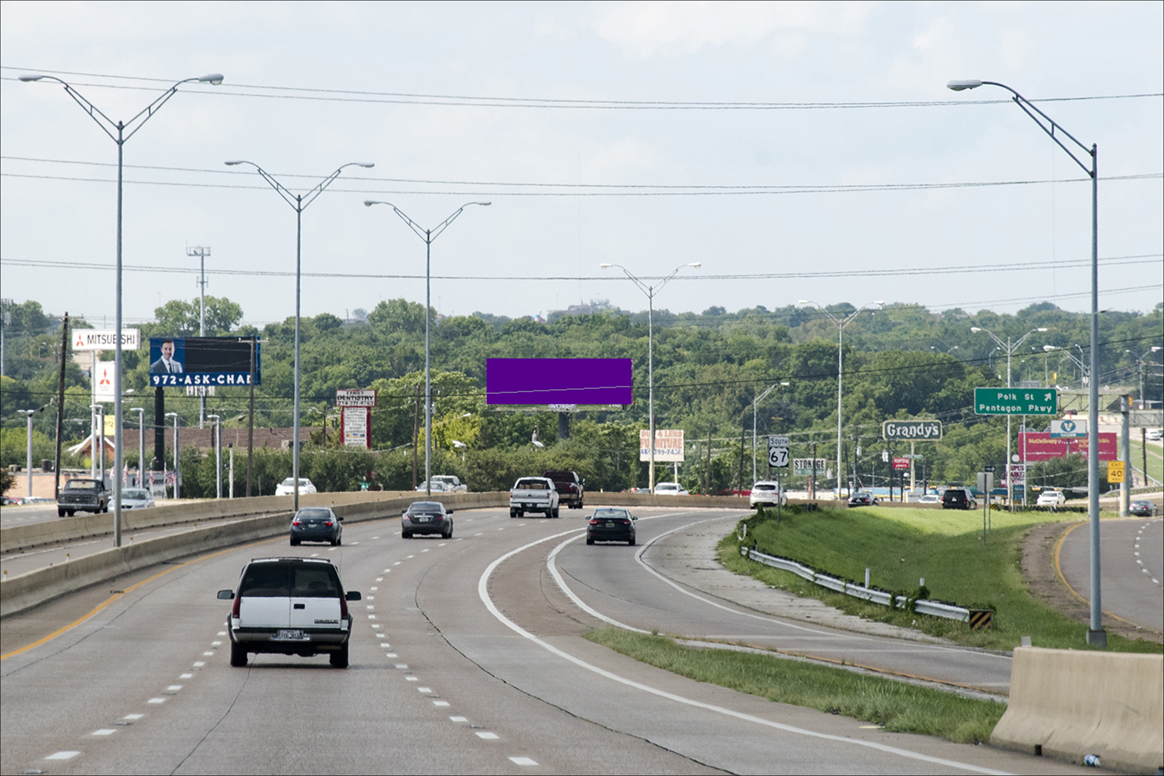 Hwy 67 N/O Polk E/S
