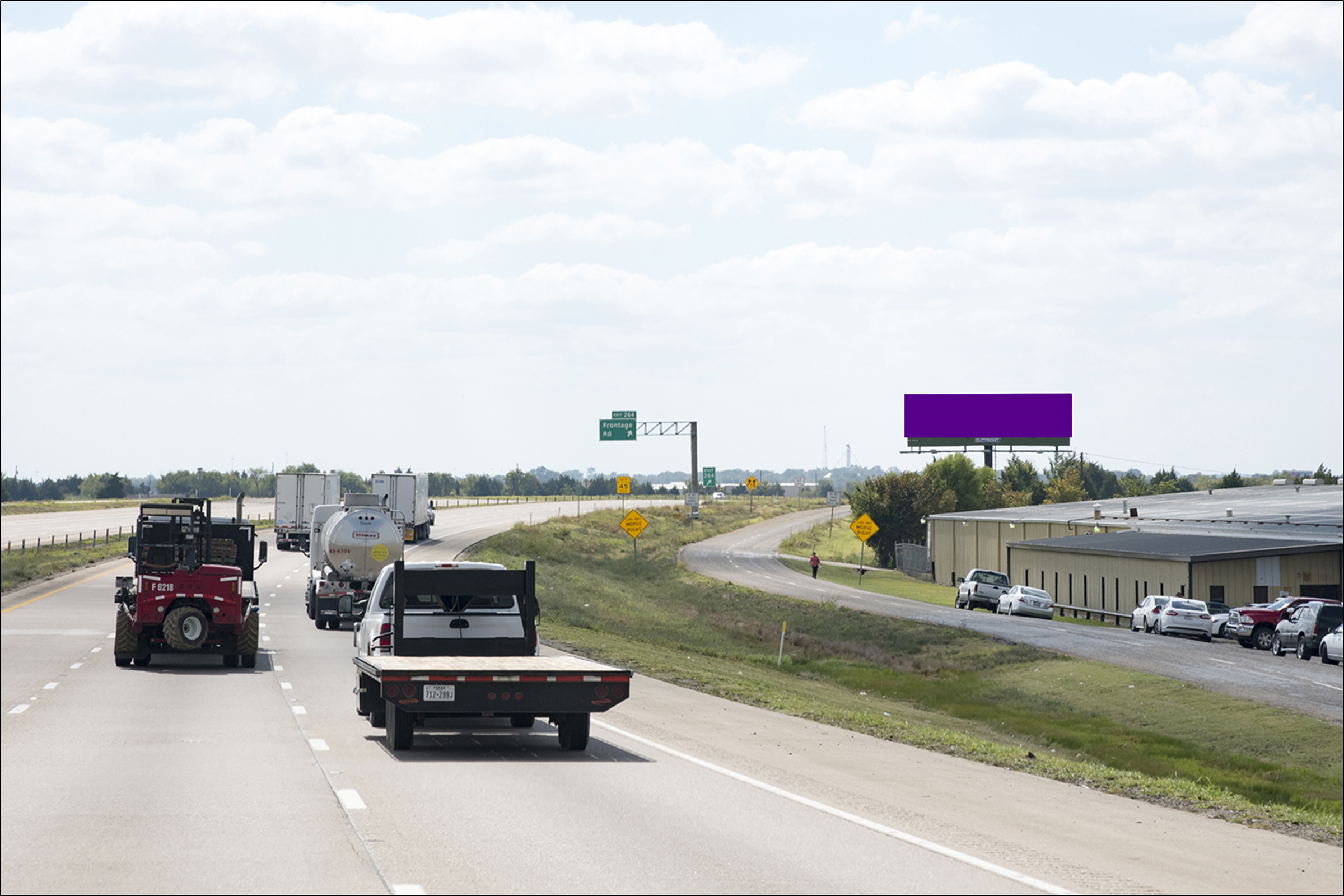 I-45 N/O Fm 660 W/S