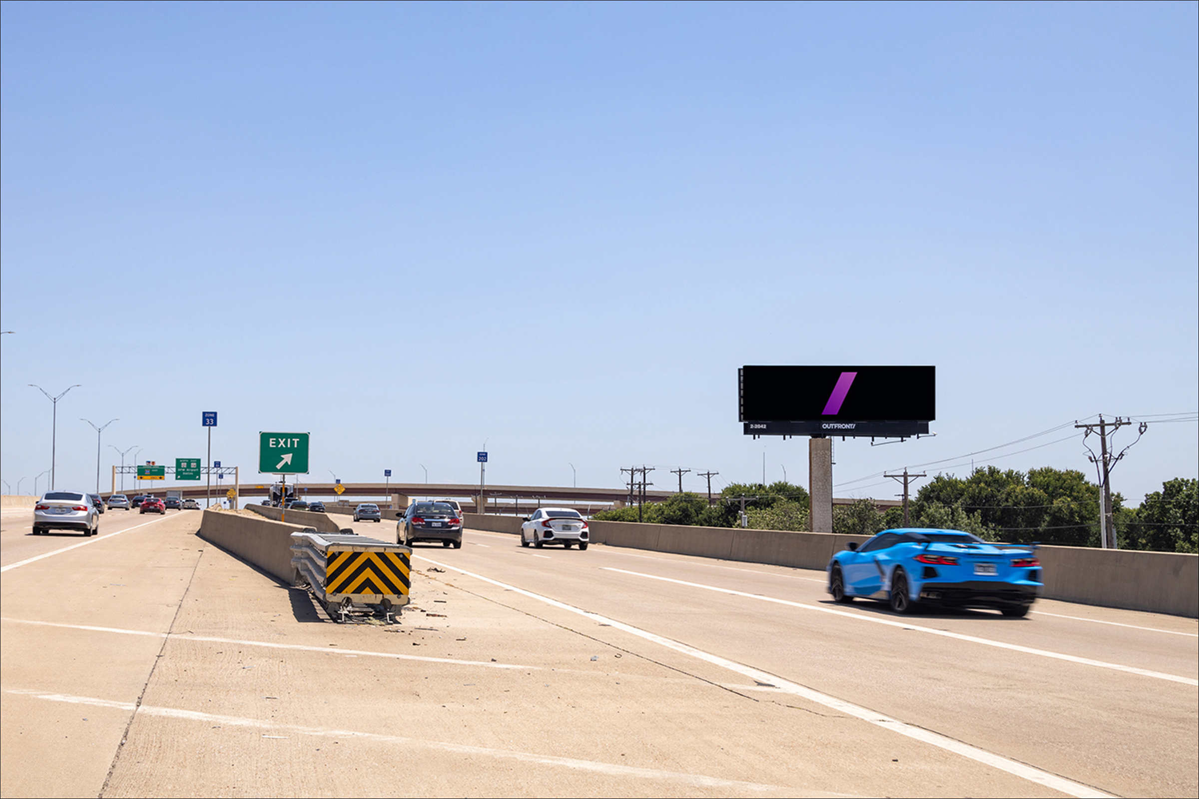 OUTFRONT prime: Southlake Network - Hwy 114 S/O Southlake W/S (1 of 2 FACES)