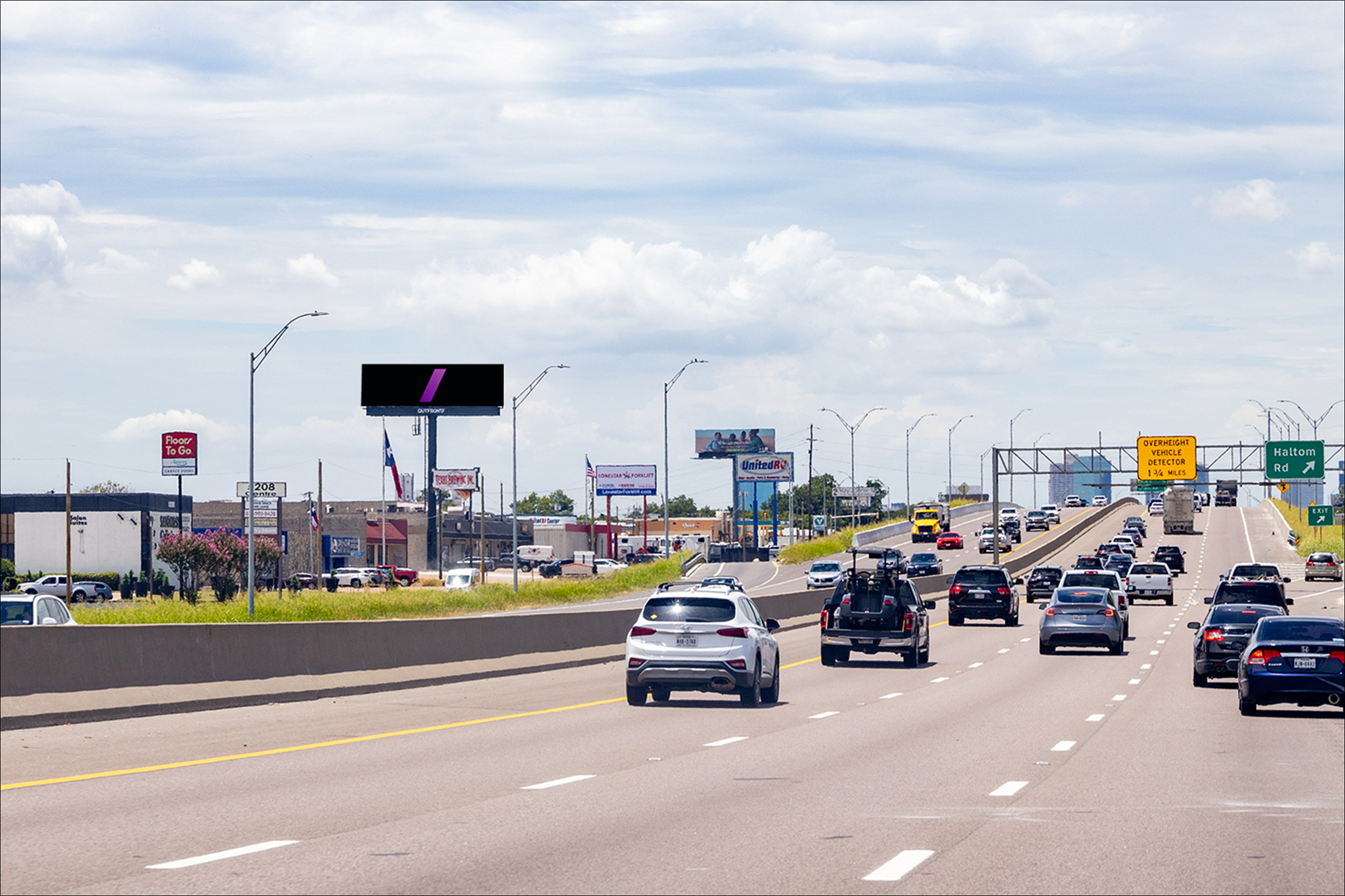 121 850' E/O Haltom Road S/S