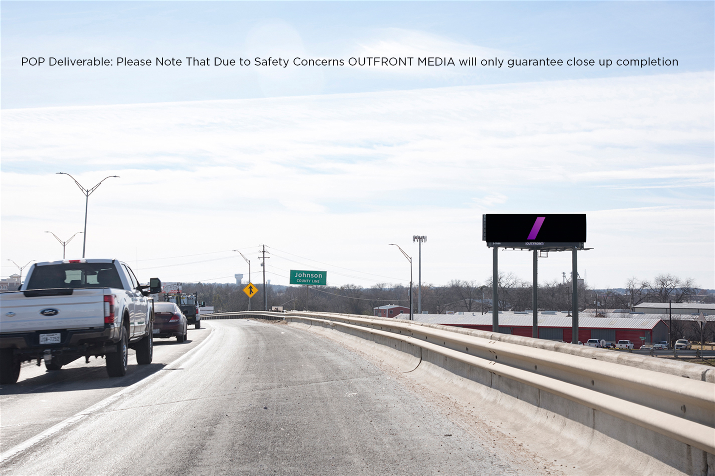 I-35W S/O SH 174 W/S