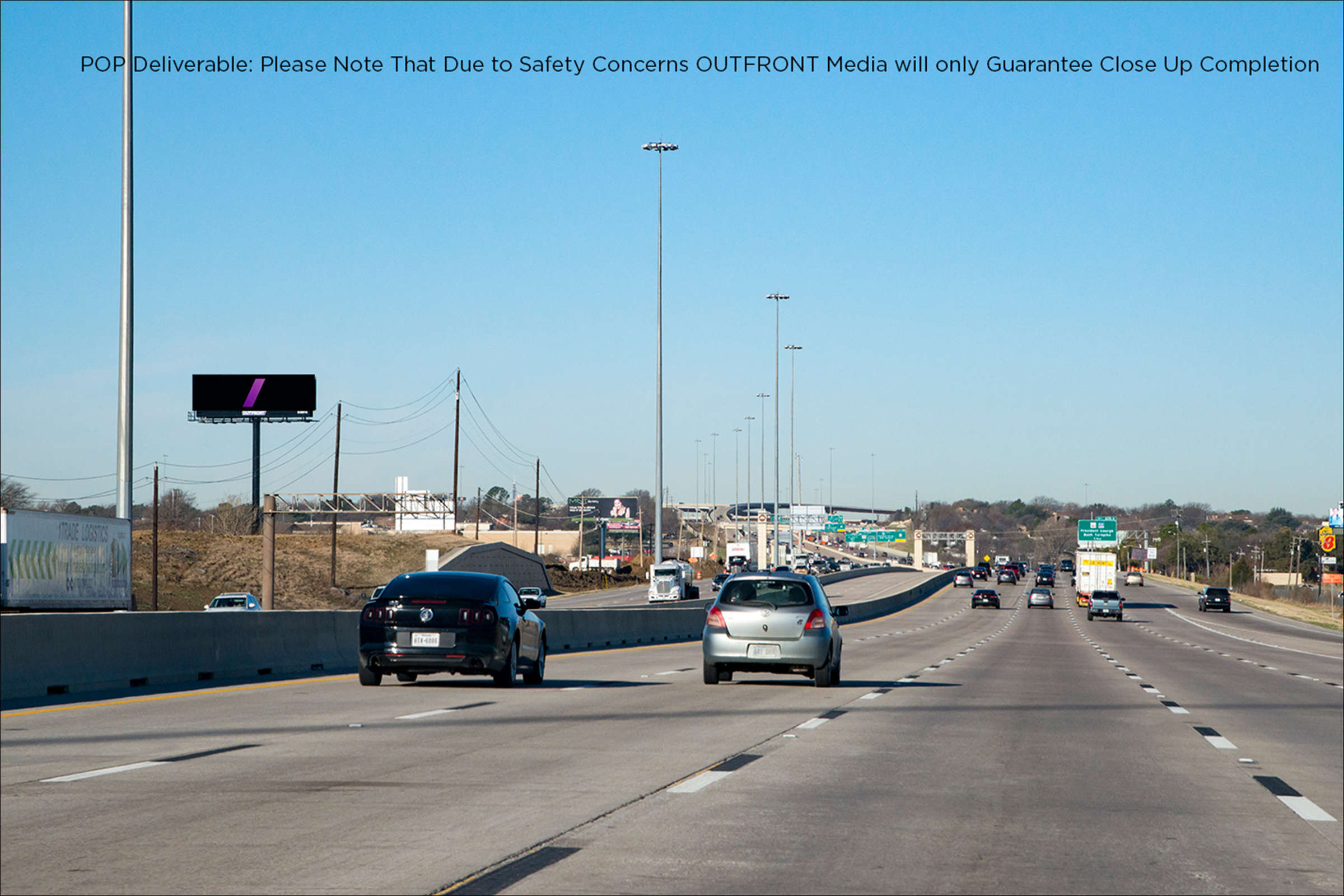 I-30 (Tom Landry) W/O Beltline S/S
