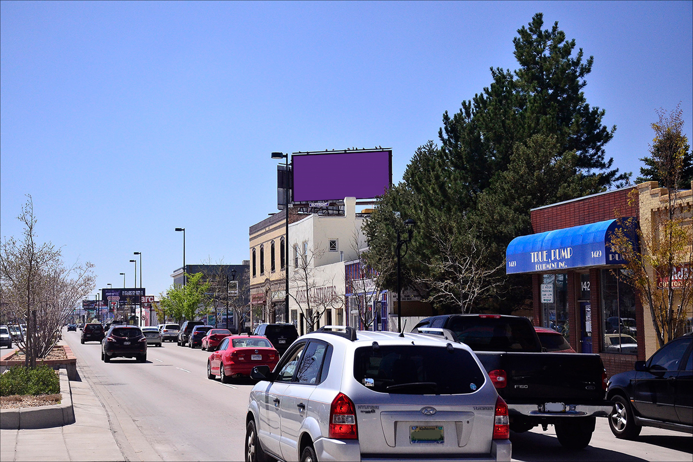 S Broadway 1455 Ws 50.00 ft S/O Arkansas