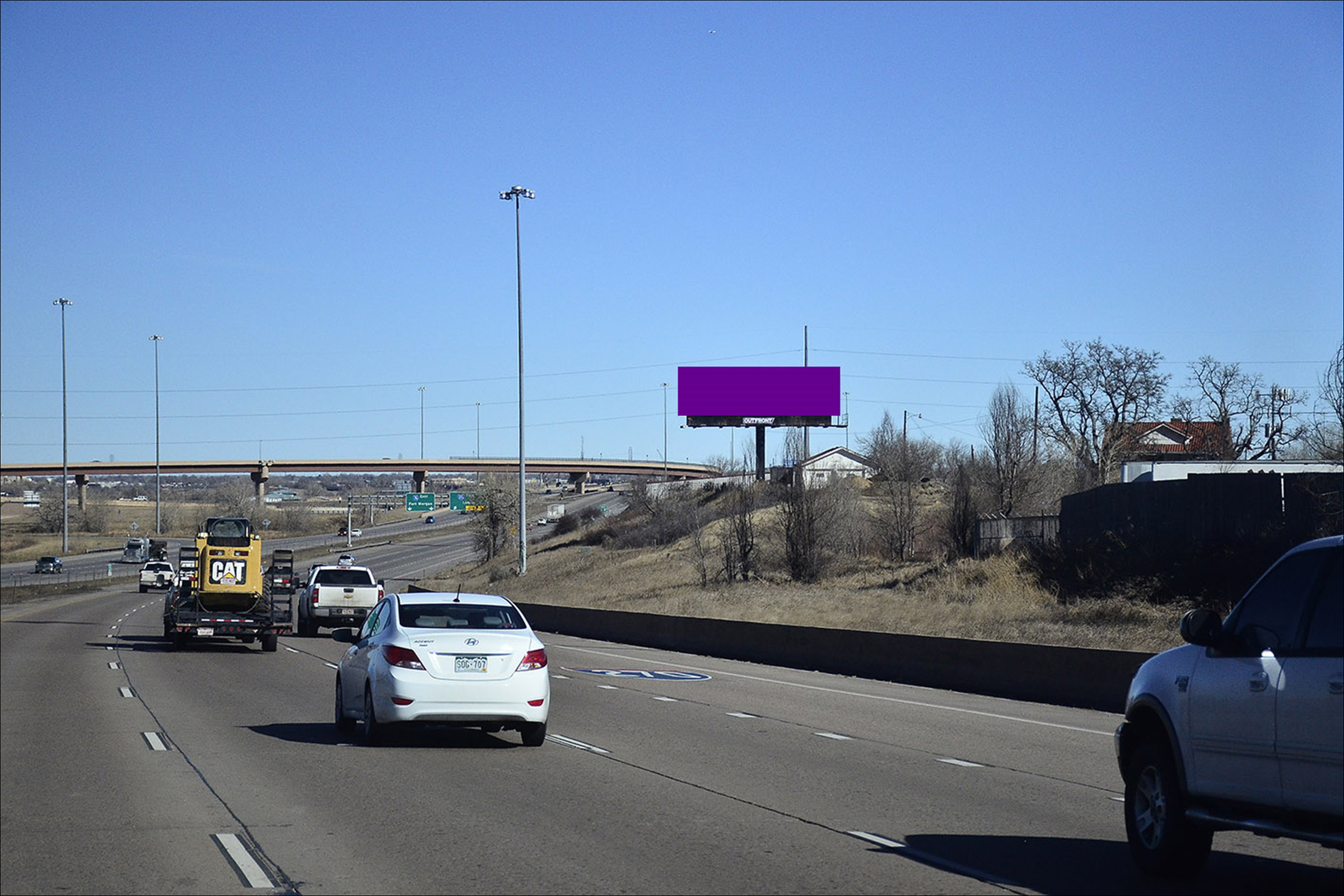 I-76 Ss .50 mi E/O I-25