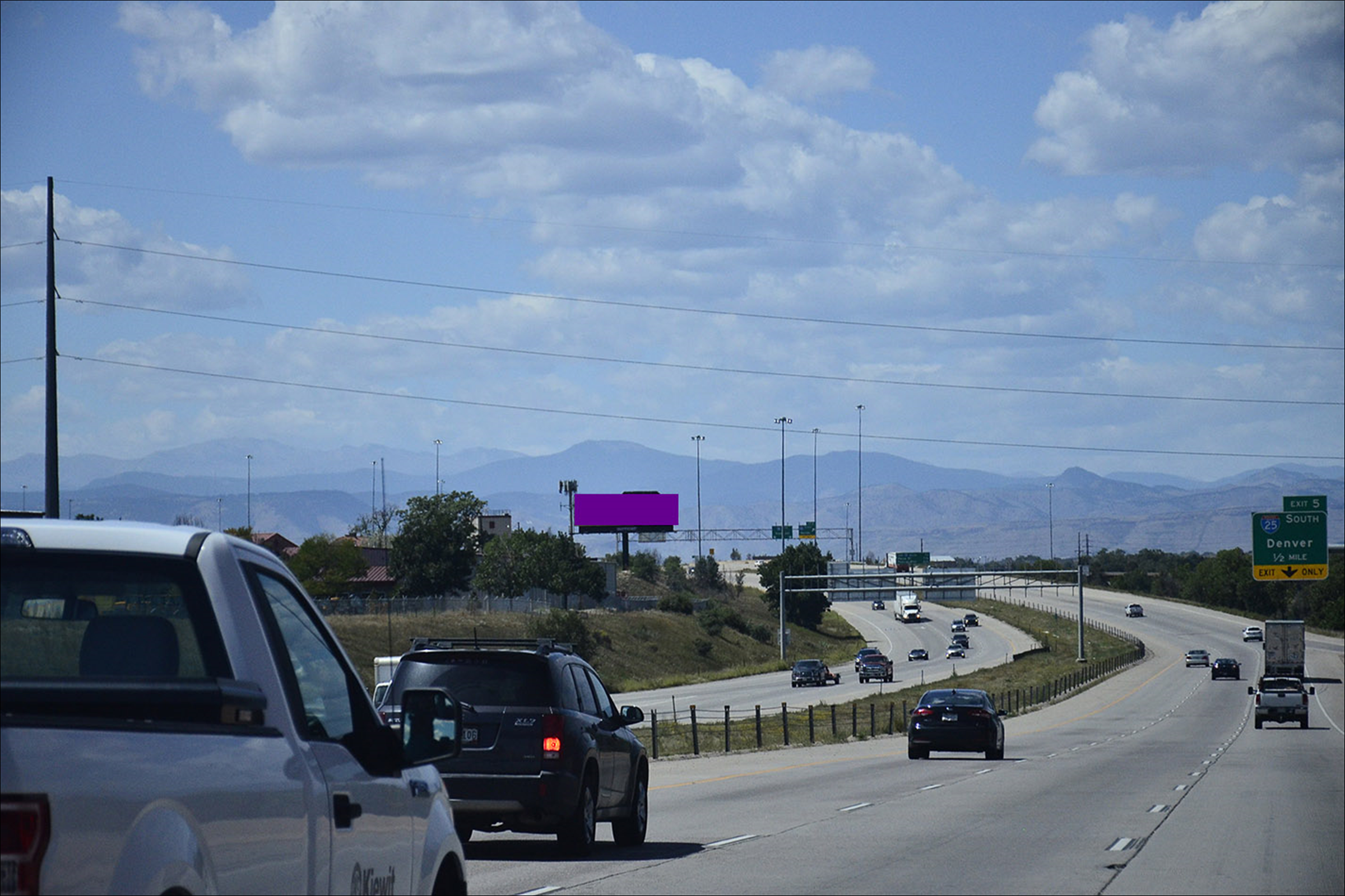 I-76 Ss .50 mi E/O I-25