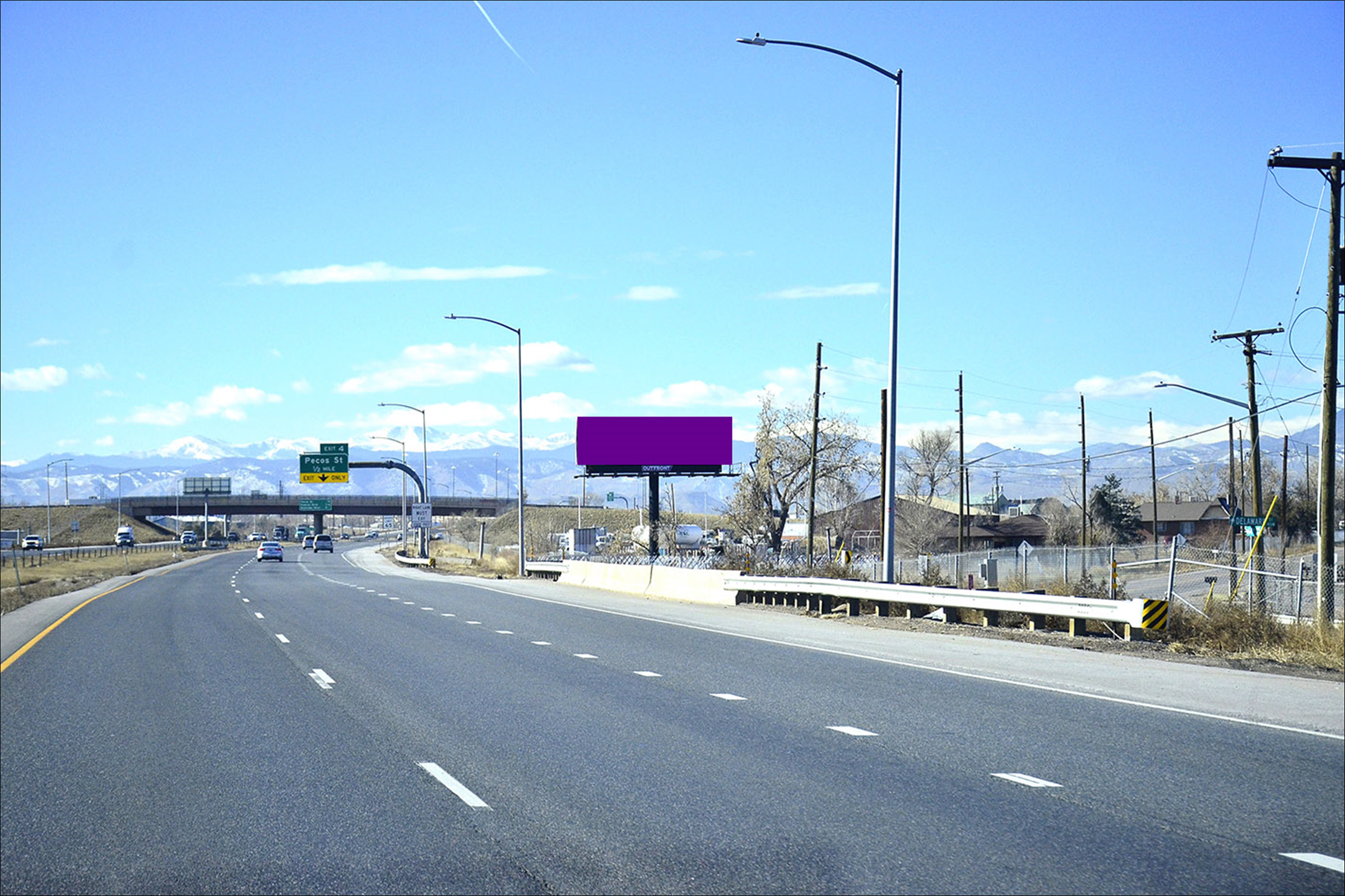 I-76 Ns .50 mi W/O I-25