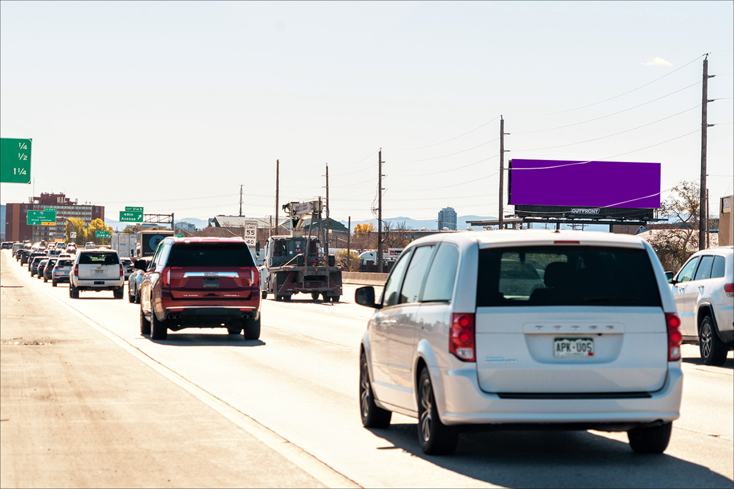 OUTFRONT PRIME: I-25 Ws 500.00 ft S/O 56Th Ave