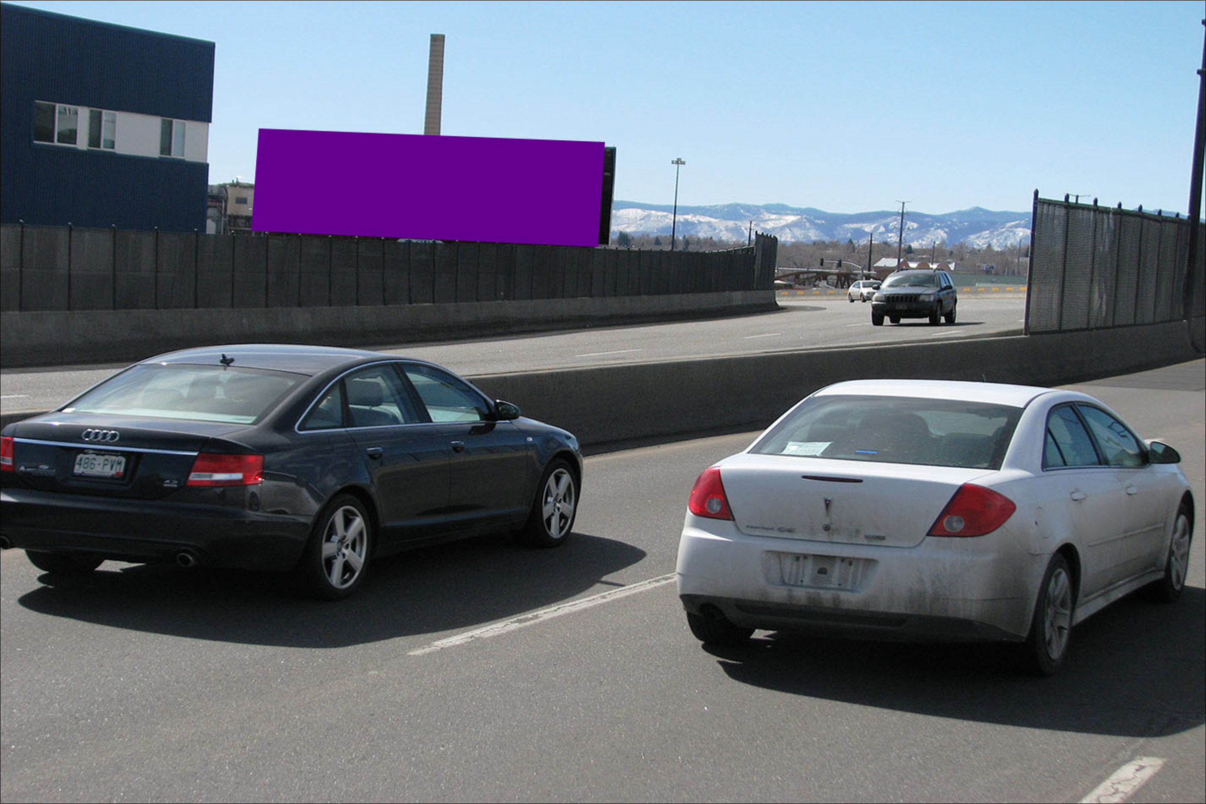 Auraria Pkwy Ss 300.00 ft E/O I-25