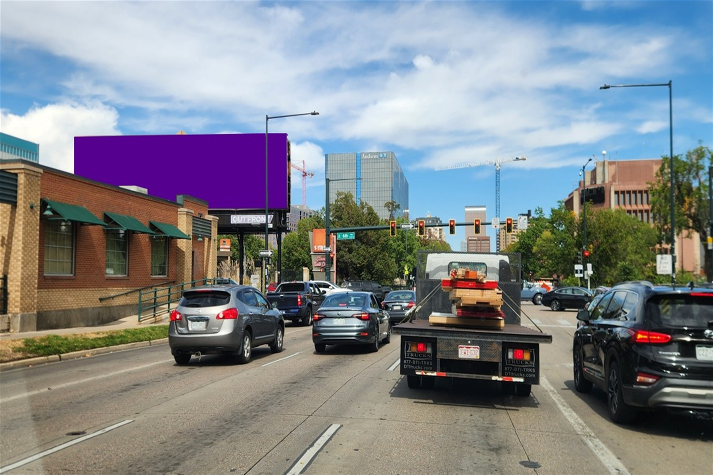 Lincoln St 595 Ws 20.00 ft S/O 6Th Ave (Speer)