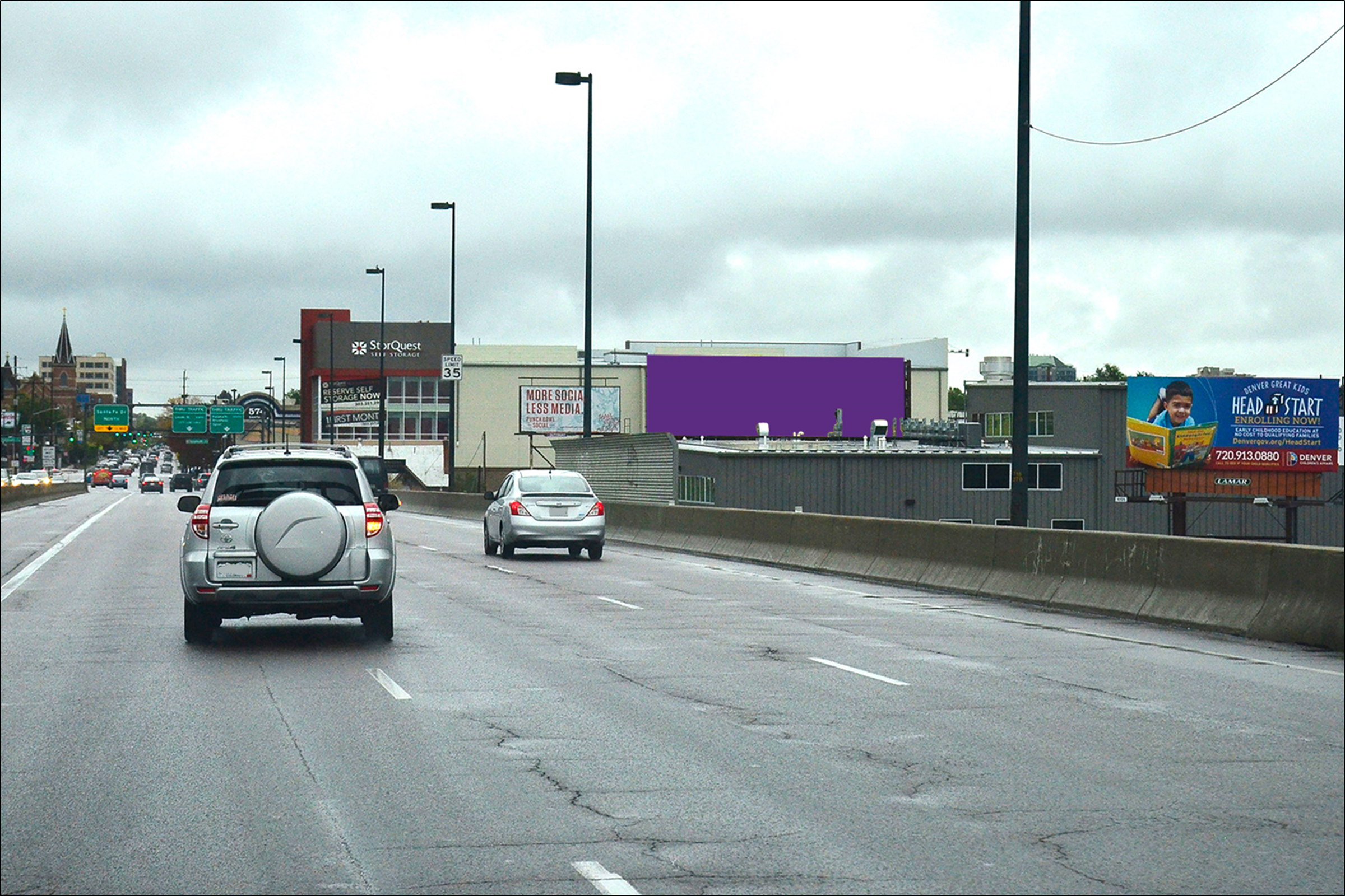 6Th Ave Via/Lipan Ss 1250.00 ft E/O I-25