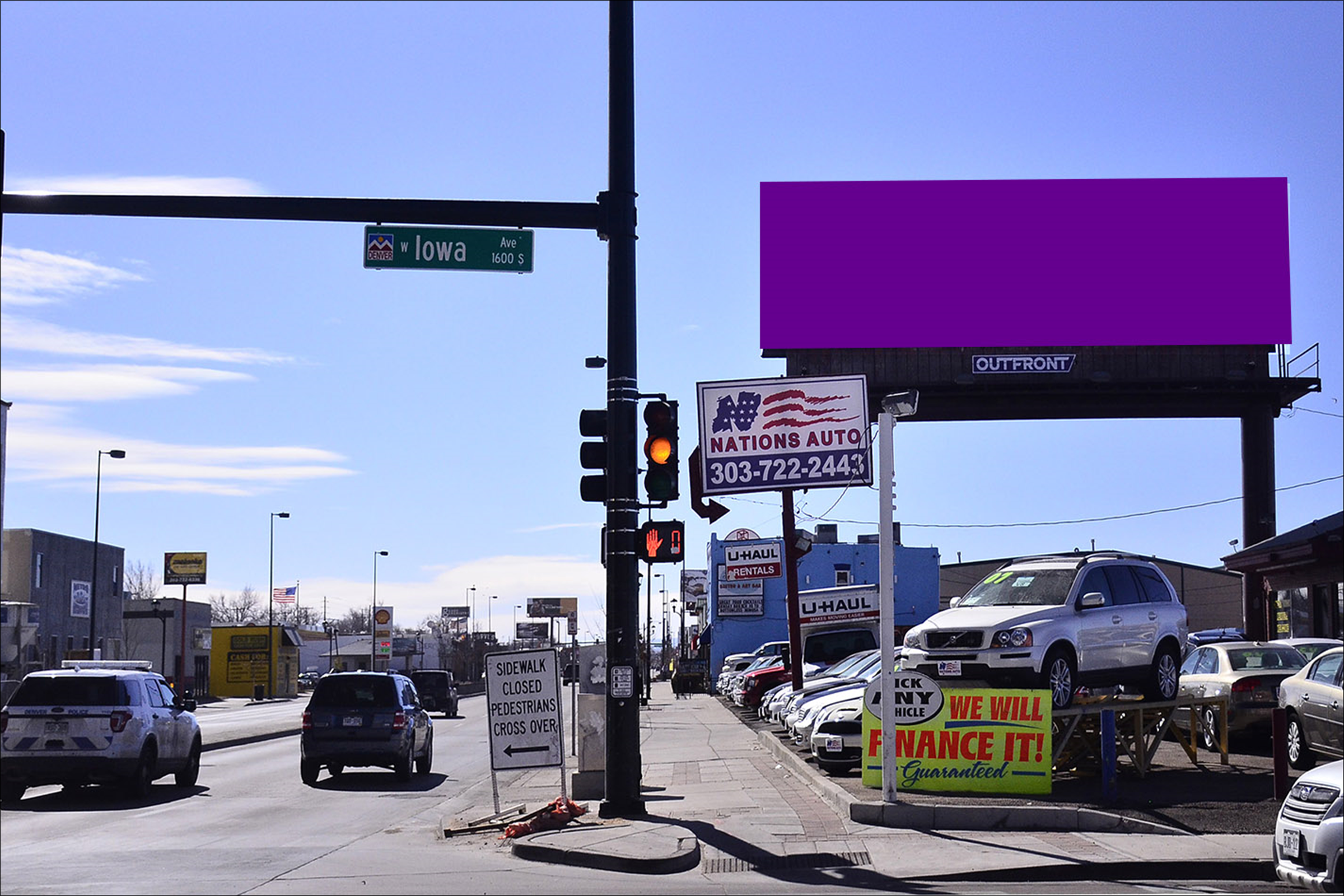 S Broadway 1601 Ws .50 mi S/O I-25