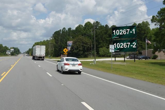 Hwy 341 0.23 mi N/O Jesup Lake Rd ES, S/F, Top RR