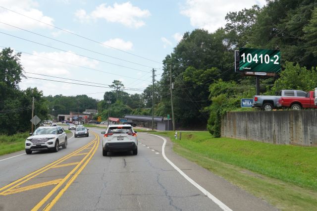 Hwy 140 450 ft E/O Reinhardt College Pkwy SS, W/F RR