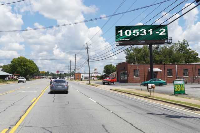 Hwy 80 325' E/O Perry St SS, W/F RR