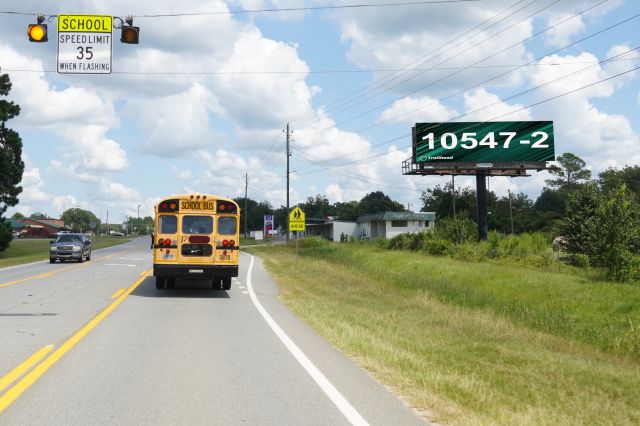 Hwy 80 350 ft W/O Dewey Warnock Rd SS, W/F RR
