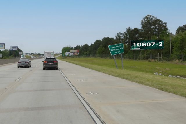 I-75 2,059ft N/O Old Quitman Rd (Exit 37) WS, N/F RR