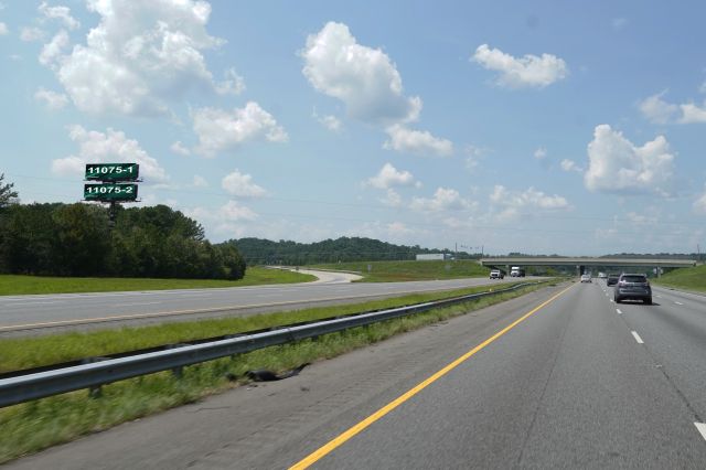 I-75 0.11mi S/O Resaca Lafayette Rd NW (Exit 320) WS, Bottom, SE/F LR