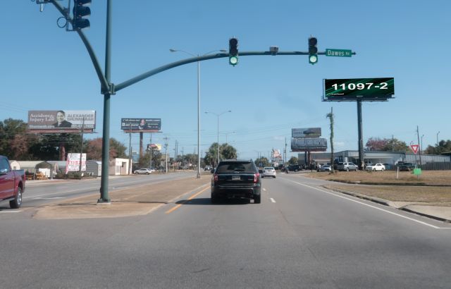 Airport Blvd 415' E/O Dawes Rd SS, W/F RR