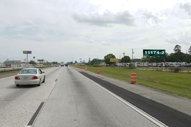 I-75 0.55mi N/O Hwy 49 (Exit 149) WS, N/F RR