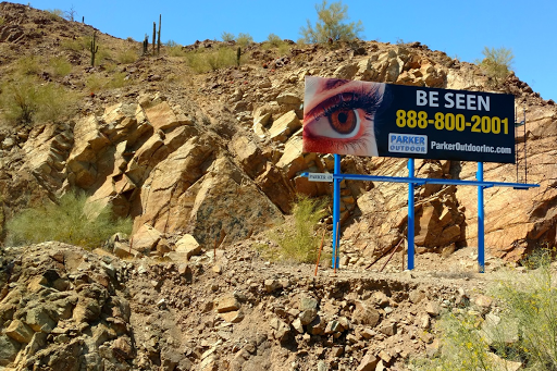 Poster in La Paz County