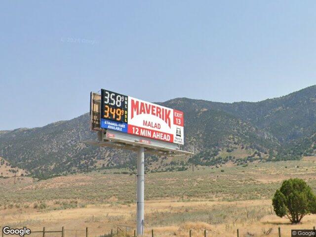 Utah / Idaho border