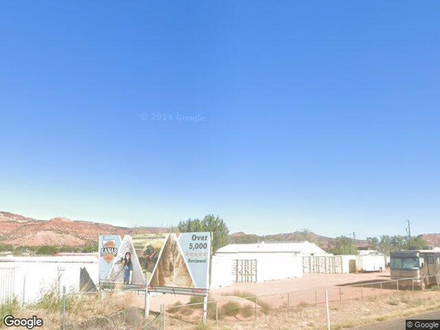 .36 miles north of Kanab Airport Rd.