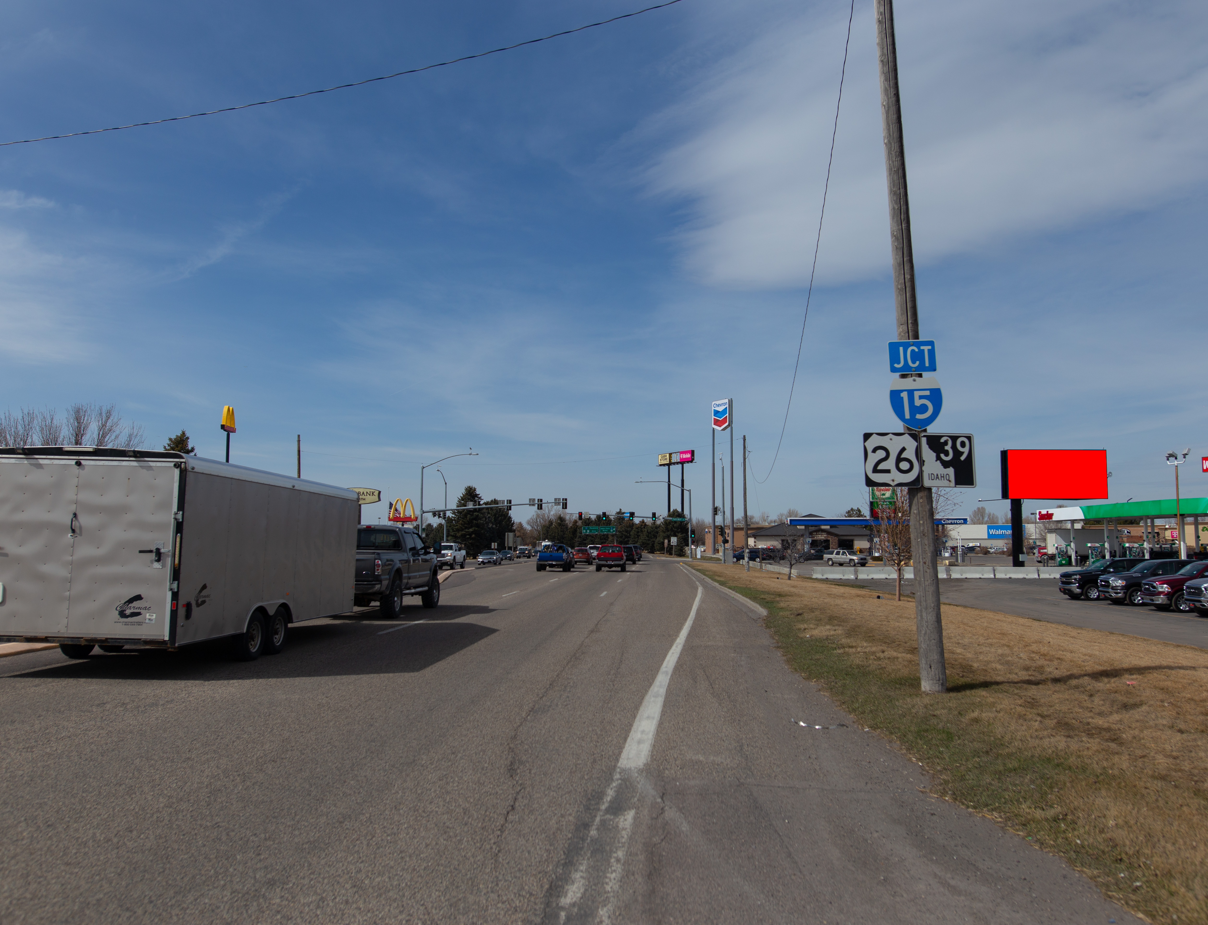 US 26 N/S, W/O Parkway Dr, E/F
