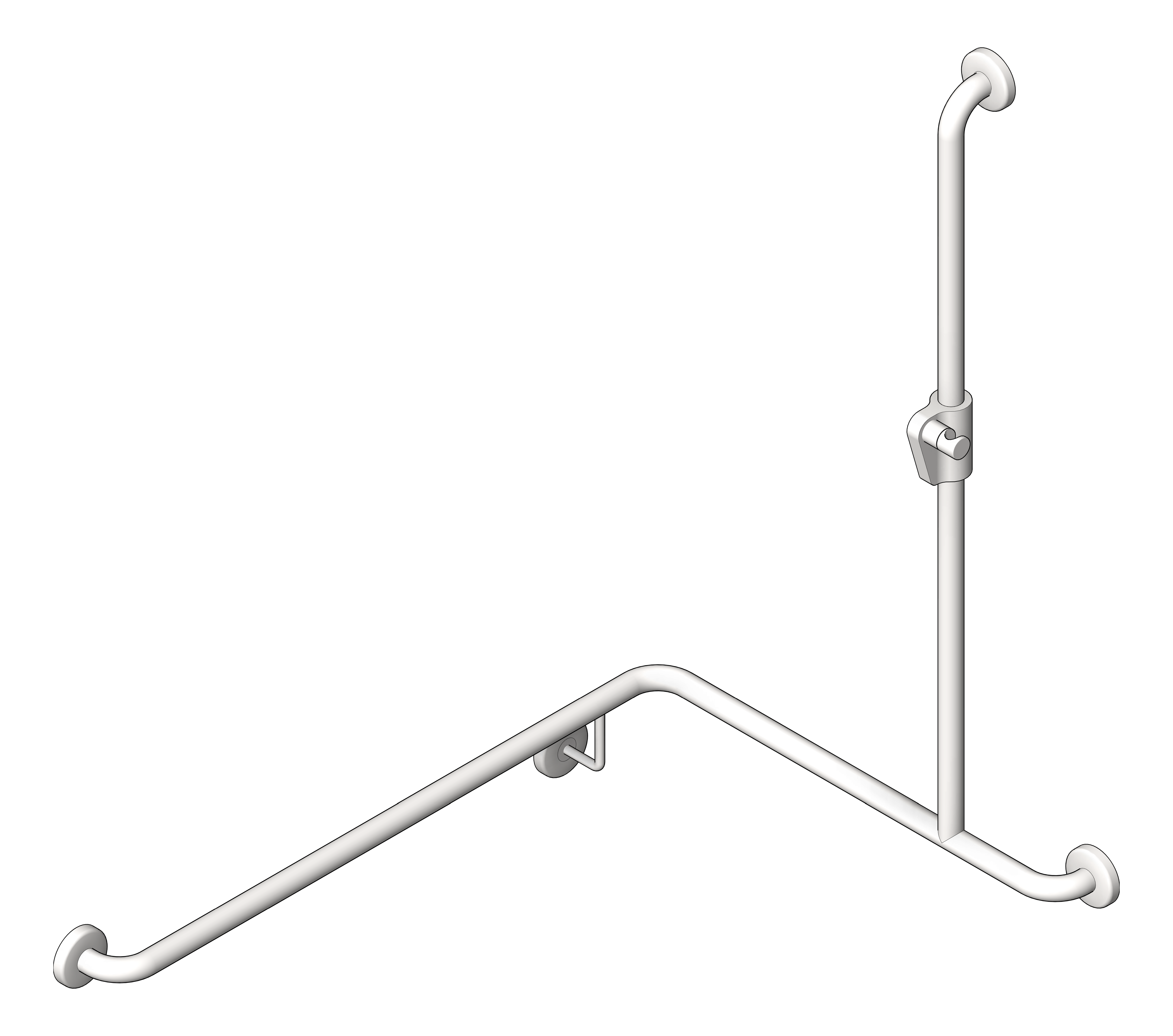 Navigate to ShowerRail TShape ASIJDMacDonald Corner LH