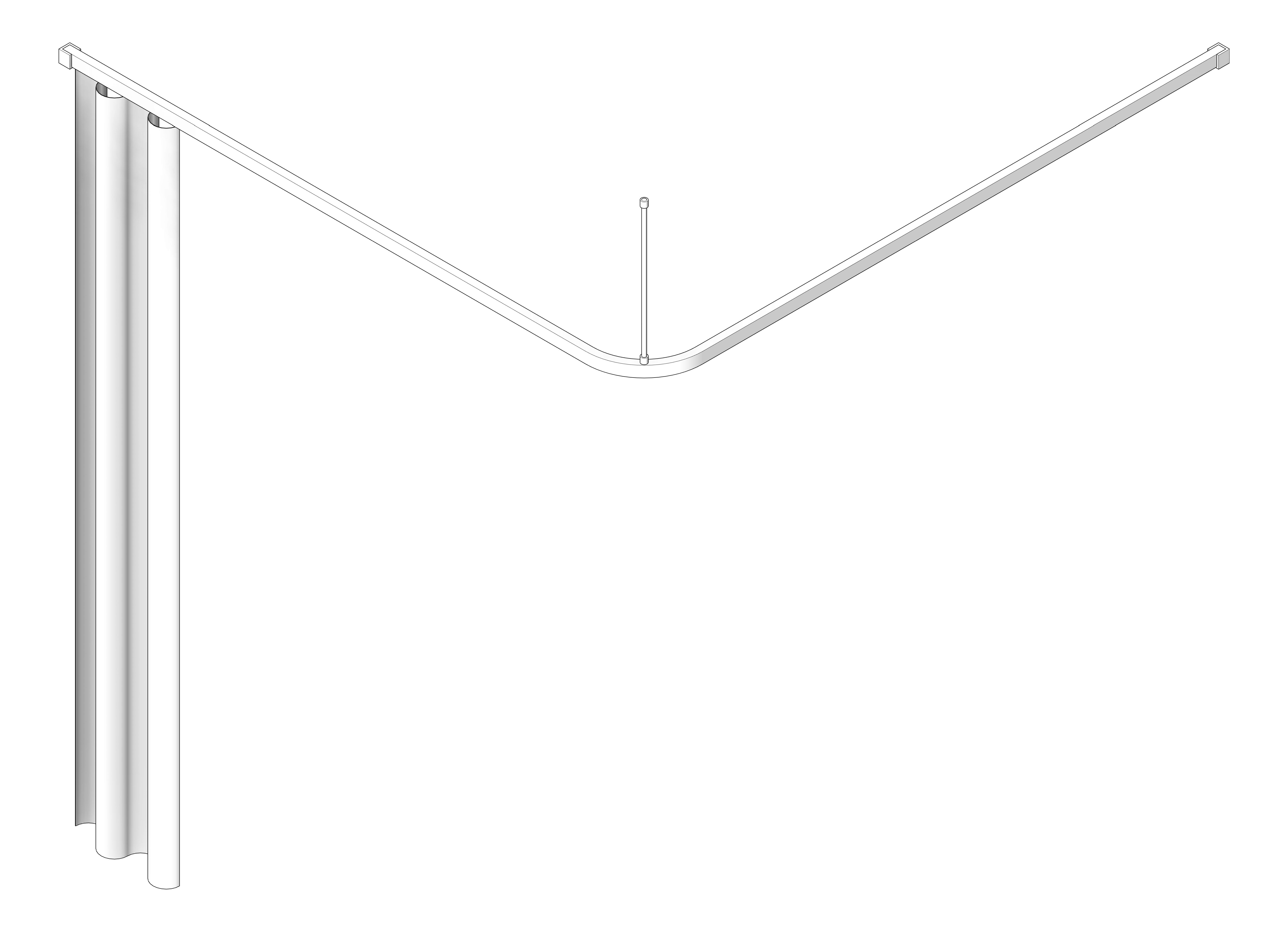 Image of CurtainTrack LShape ASIJDMacDonald