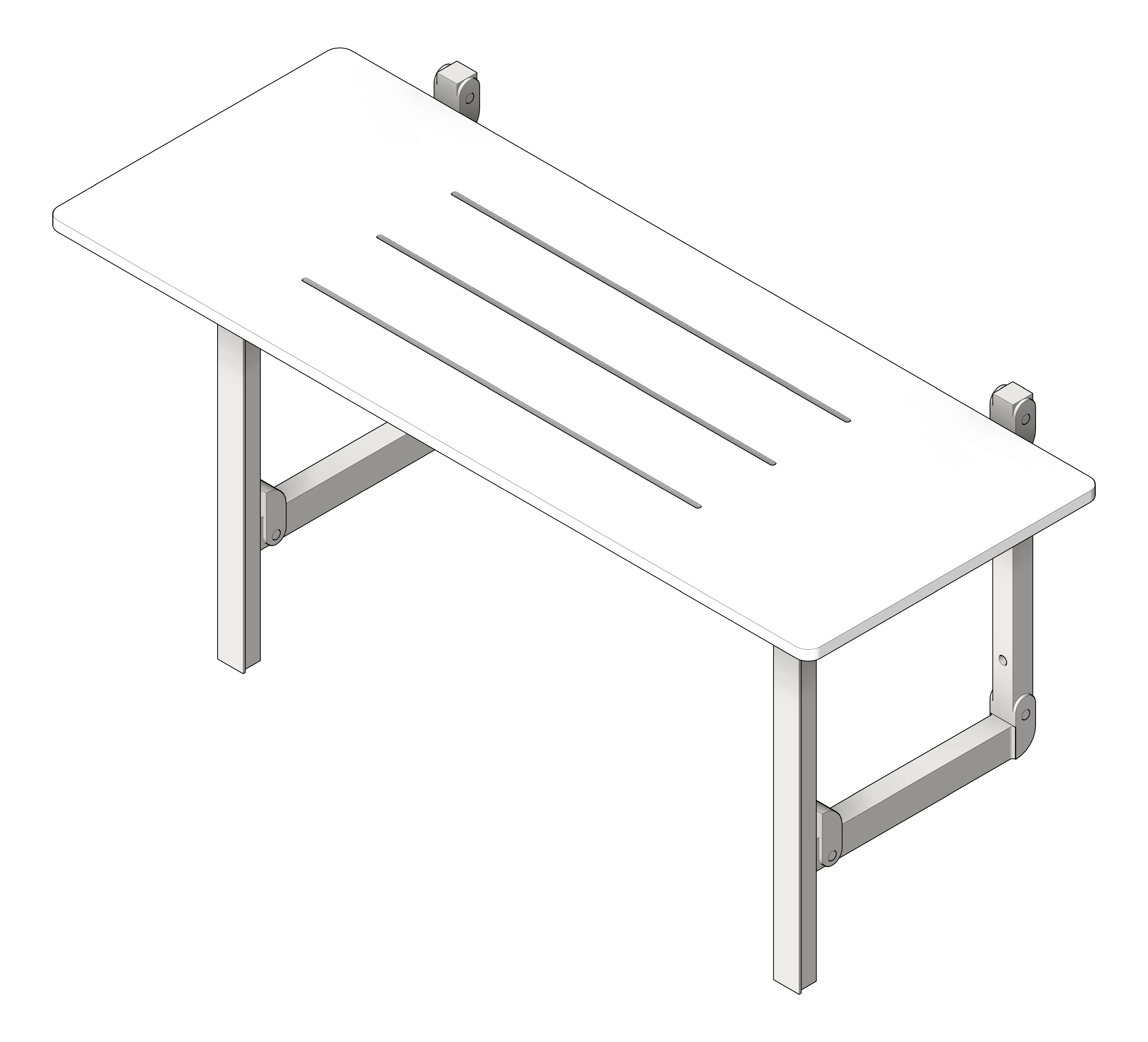 Navigate to ShowerSeat Folding ASIJDMacDonald Accessible Acrylic