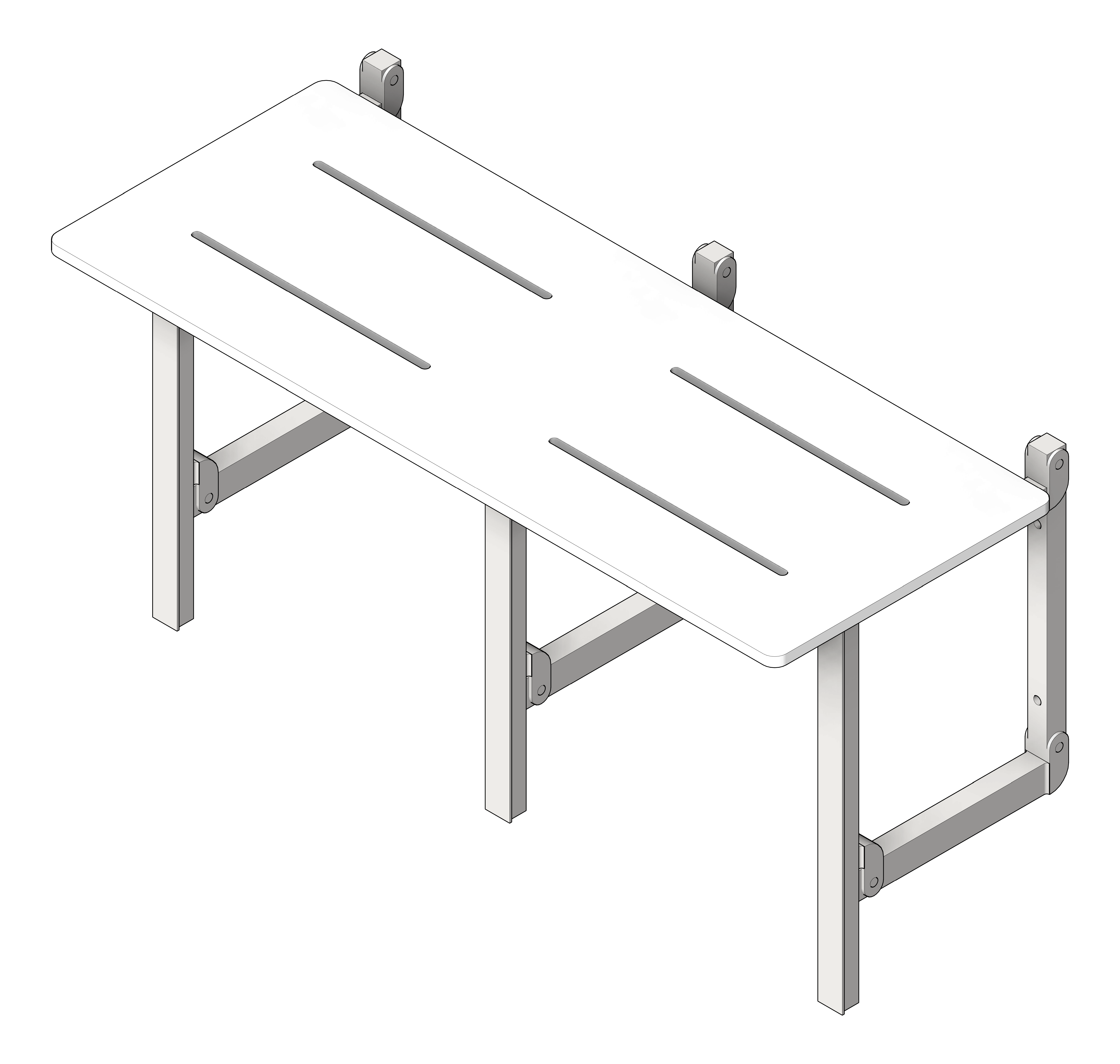 Navigate to ShowerSeat Folding ASIJDMacDonald Accessible Bariatric Acrylic