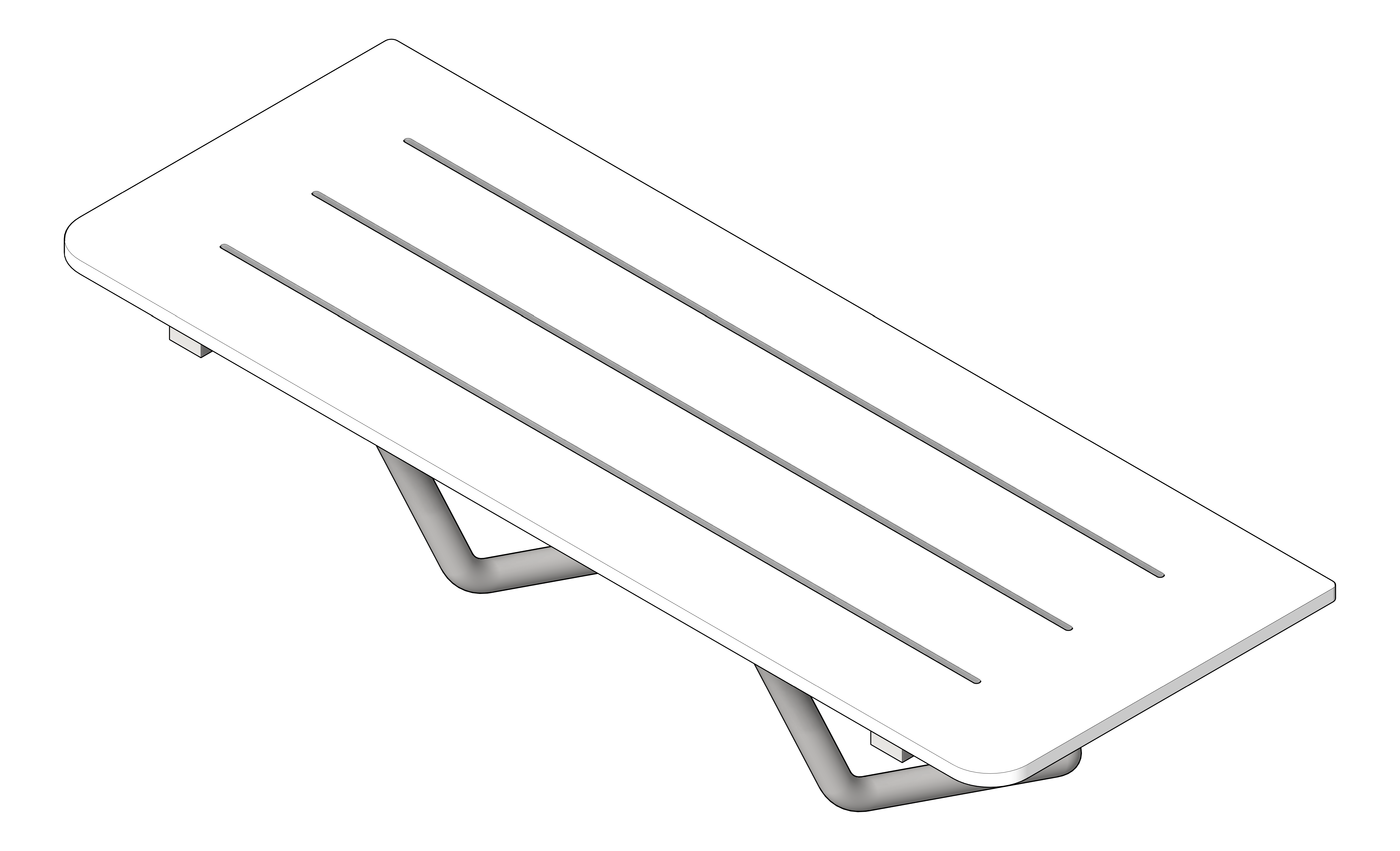 Navigate to ShowerSeat Folding ASIJDMacDonald Accessible Phenolic