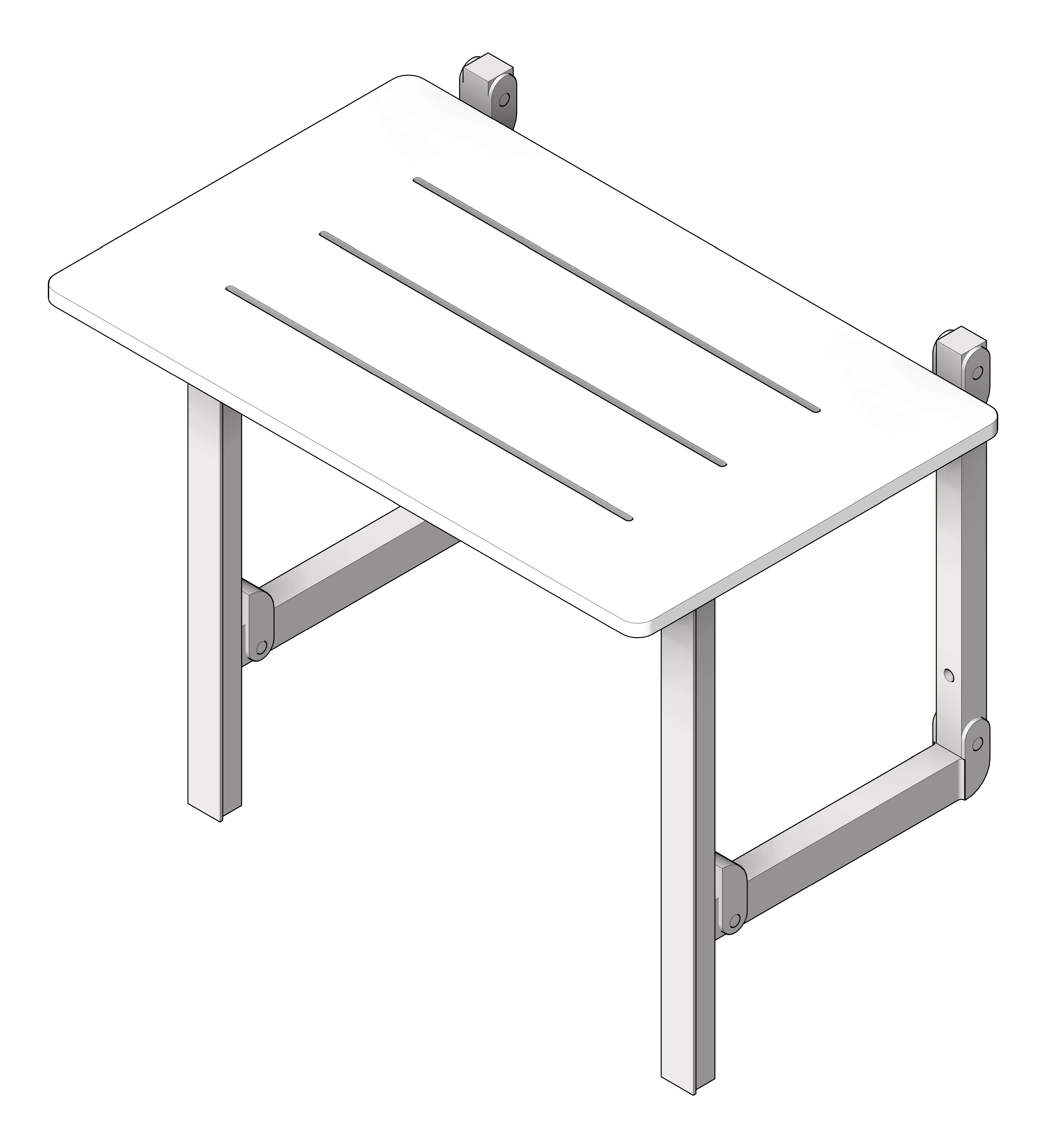 Navigate to ShowerSeat Folding ASIJDMacDonald Acrylic Leg