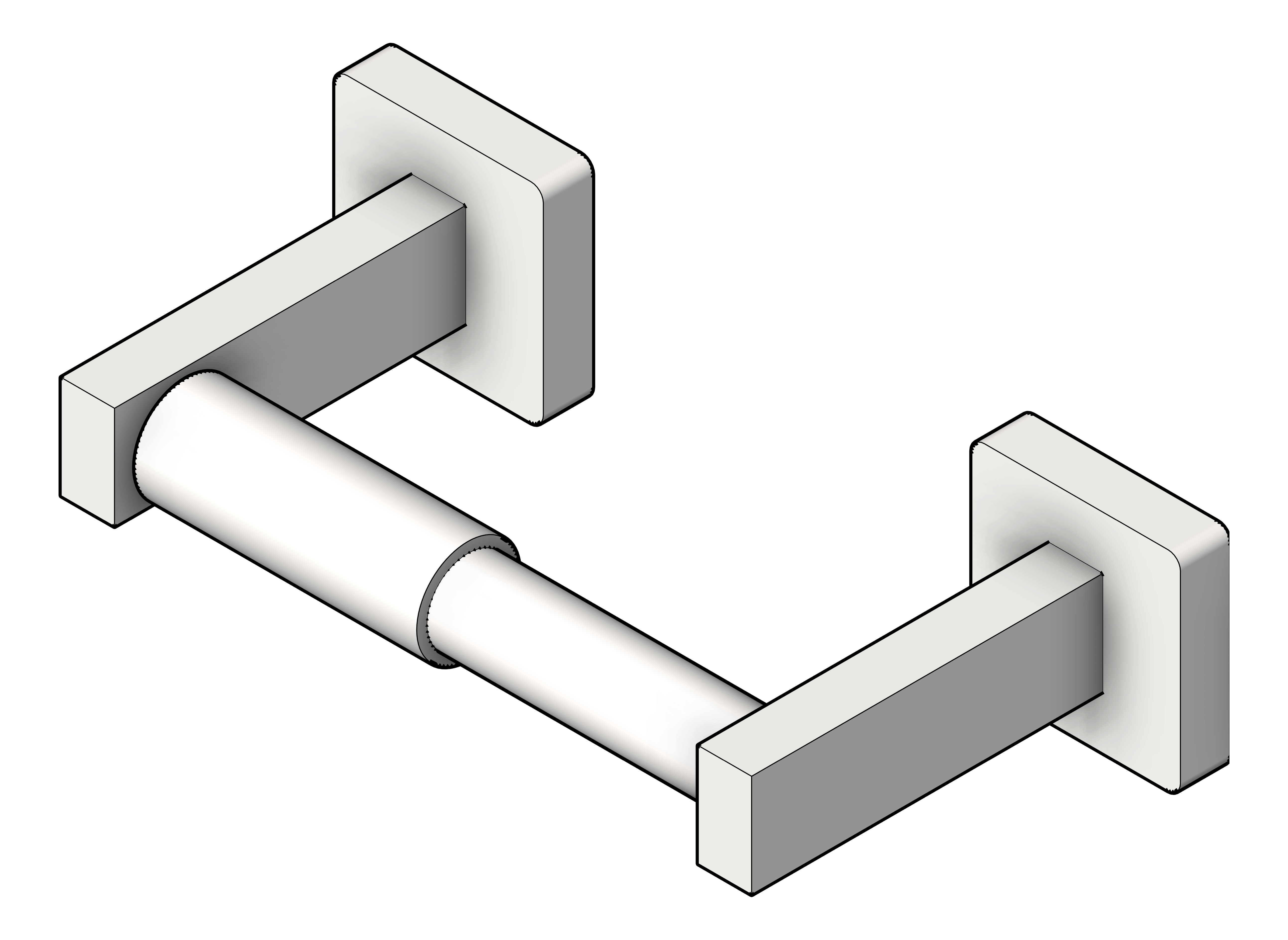 Navigate to ToiletRollHolder SurfaceMount ASIJDMacDonald SS Single