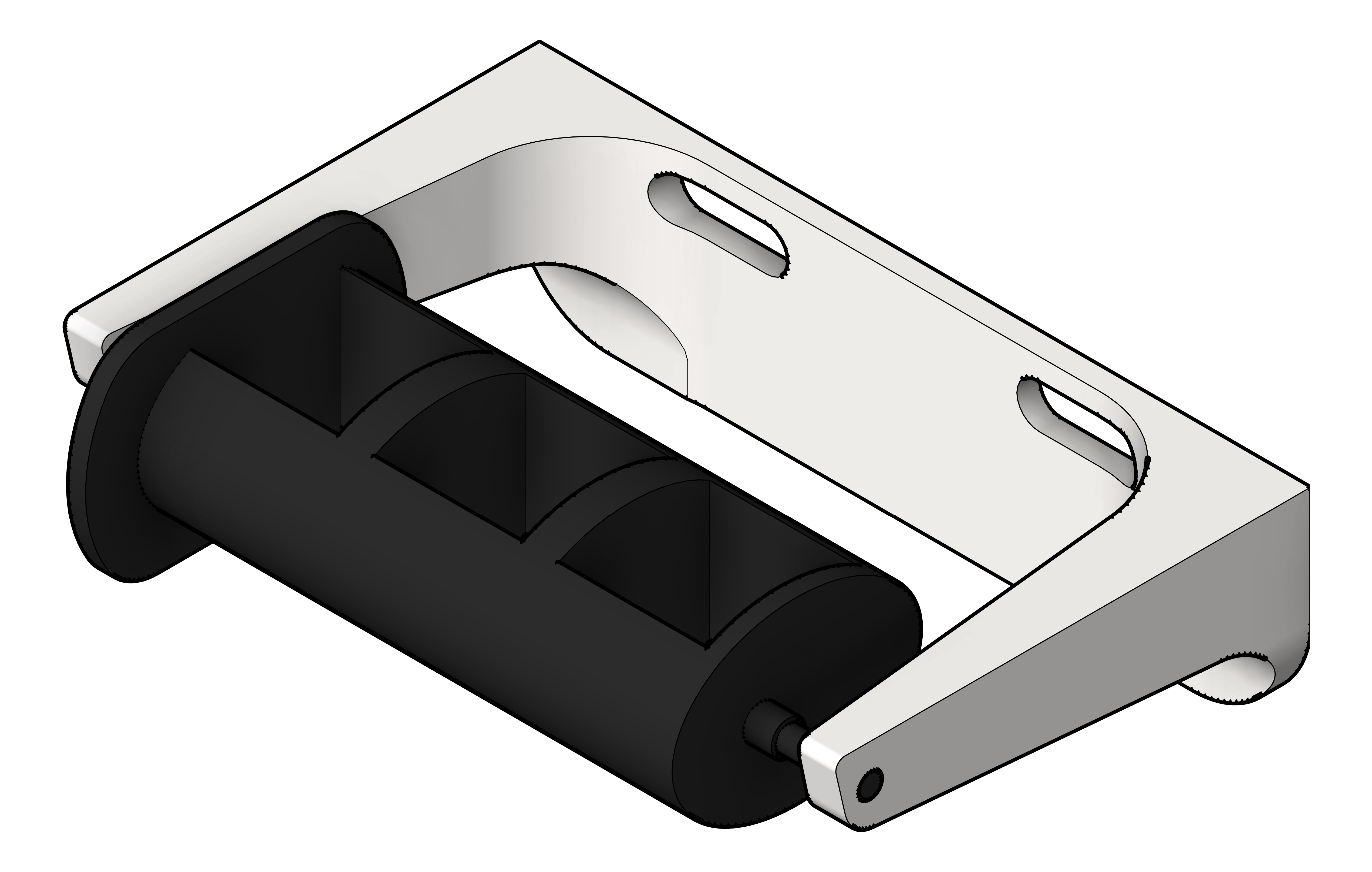 Navigate to ToiletRollHolder SurfaceMount ASIJDMacDonald Single