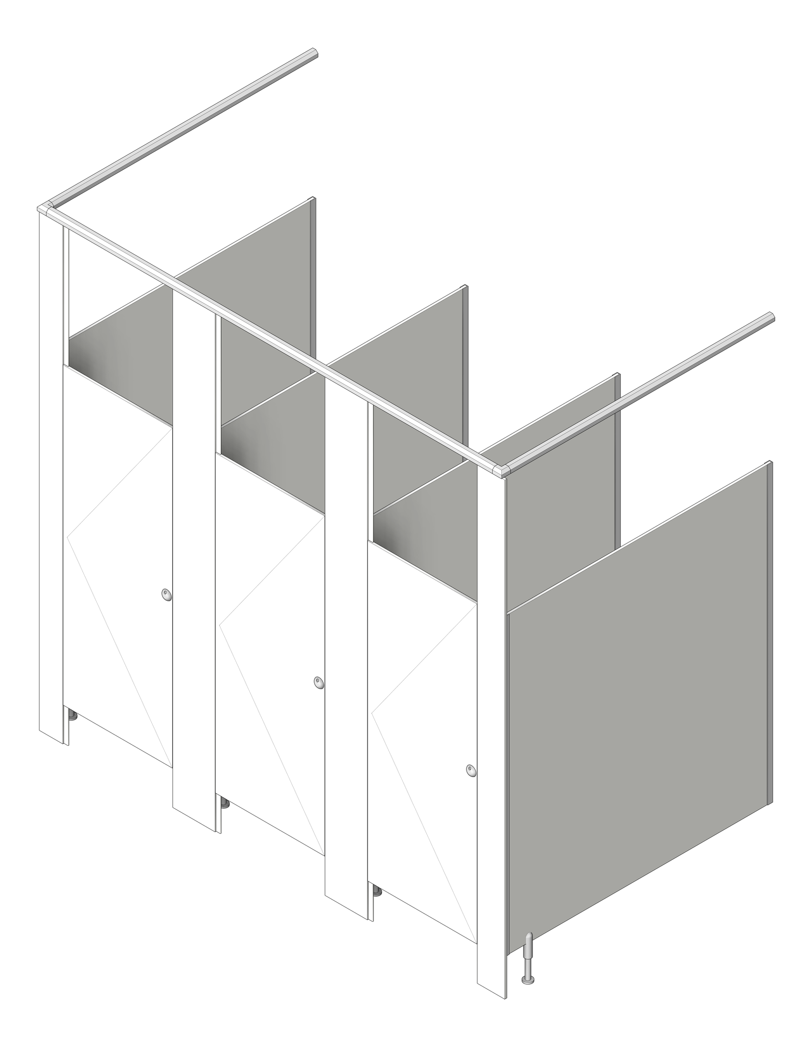 Navigate to CubicleArray FloorToCeilingMounted ASIJDMacDonald Tranquility