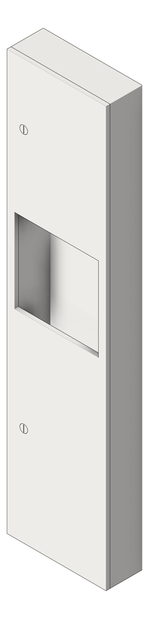 CombinationUnit SurfaceMount ASI Simplicity PaperDispenser 4.2Gal