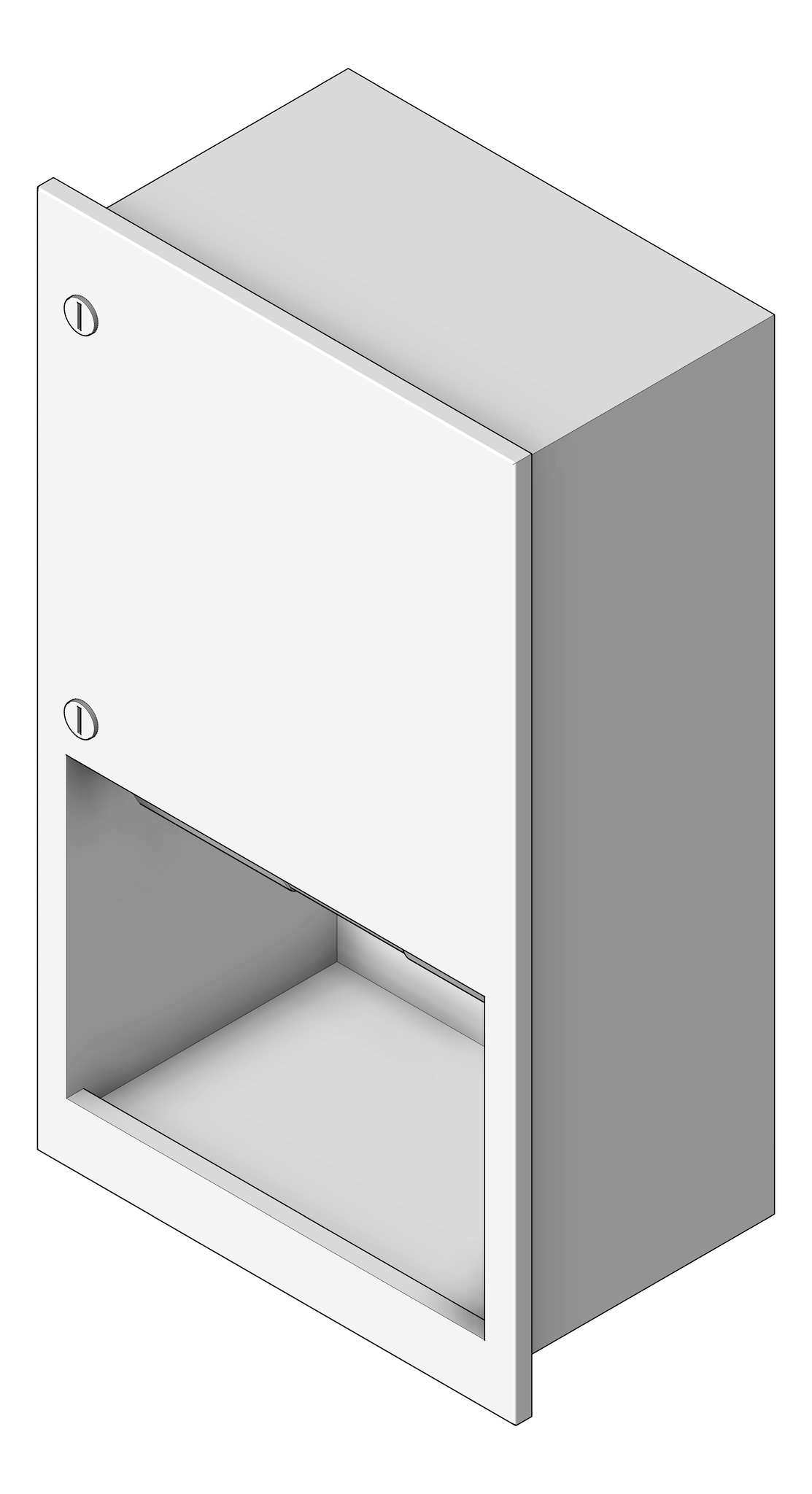 Image of RollPaperDispenser Recessed ASI Simplicity Electric