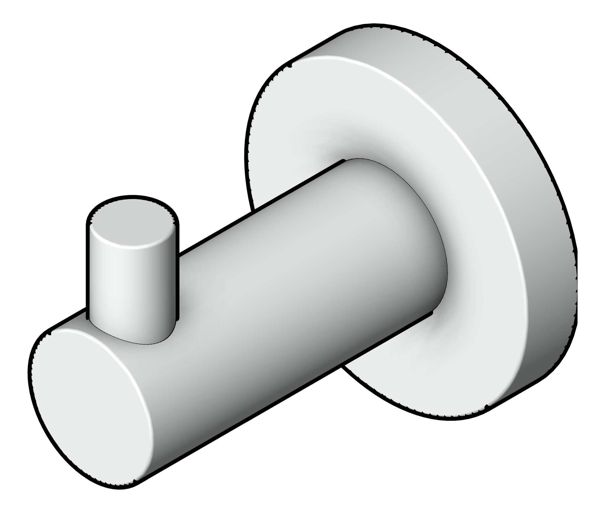 Image of RobeHook Single Abey Builders