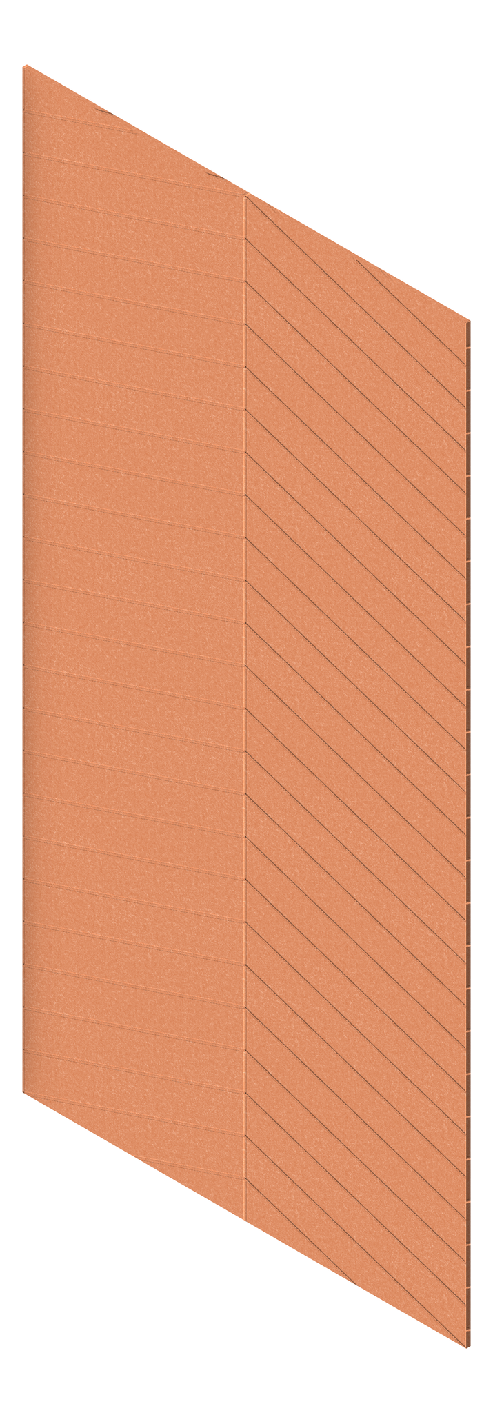 Panel Acoustic AutexNZ Groove V4 HalfSpaced Canyon