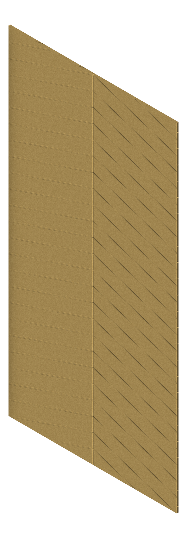 Panel Acoustic AutexNZ Groove V4 HalfSpaced Highland