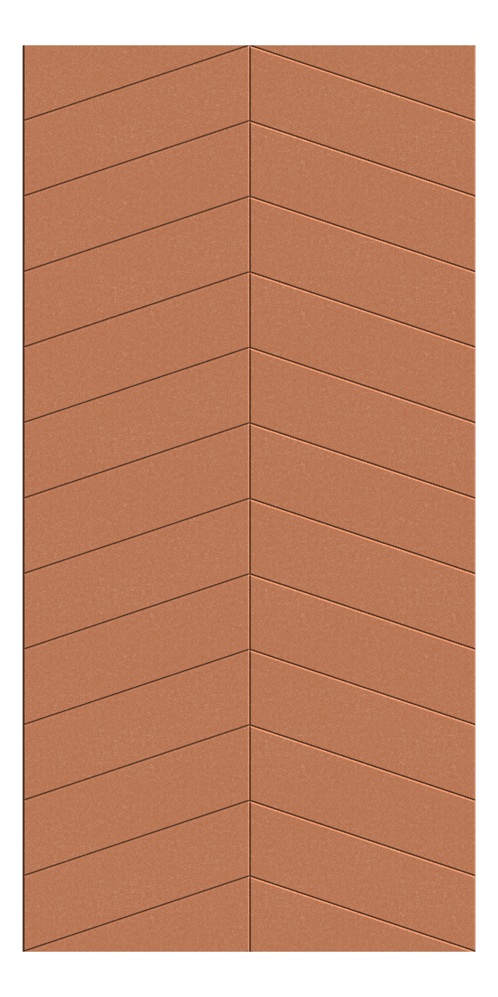 Front Image of Panel Acoustic AutexNZ Groove V4 TypicalSpaced Canyon