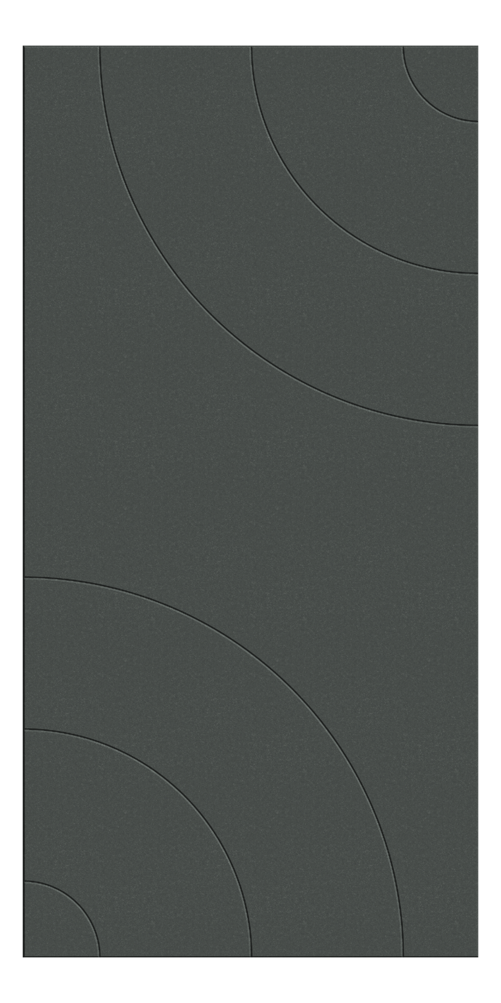 Front Image of Panel Acoustic AutexNZ Groove V5 DoubleSpaced Caspian