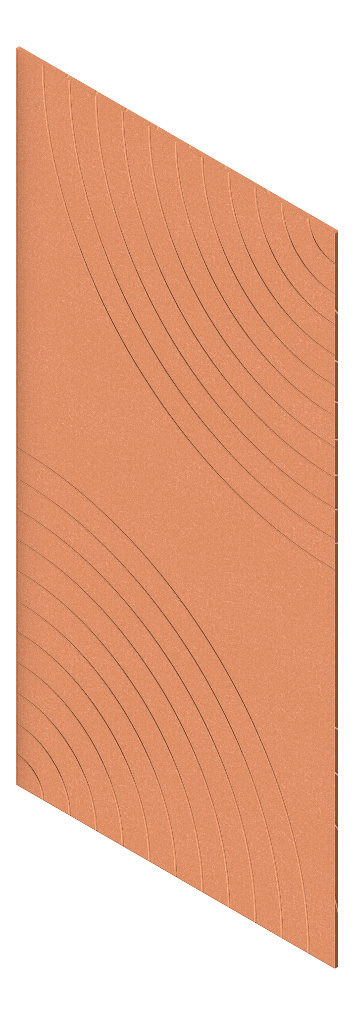 Panel Acoustic AutexNZ Groove V5 HalfSpaced Canyon