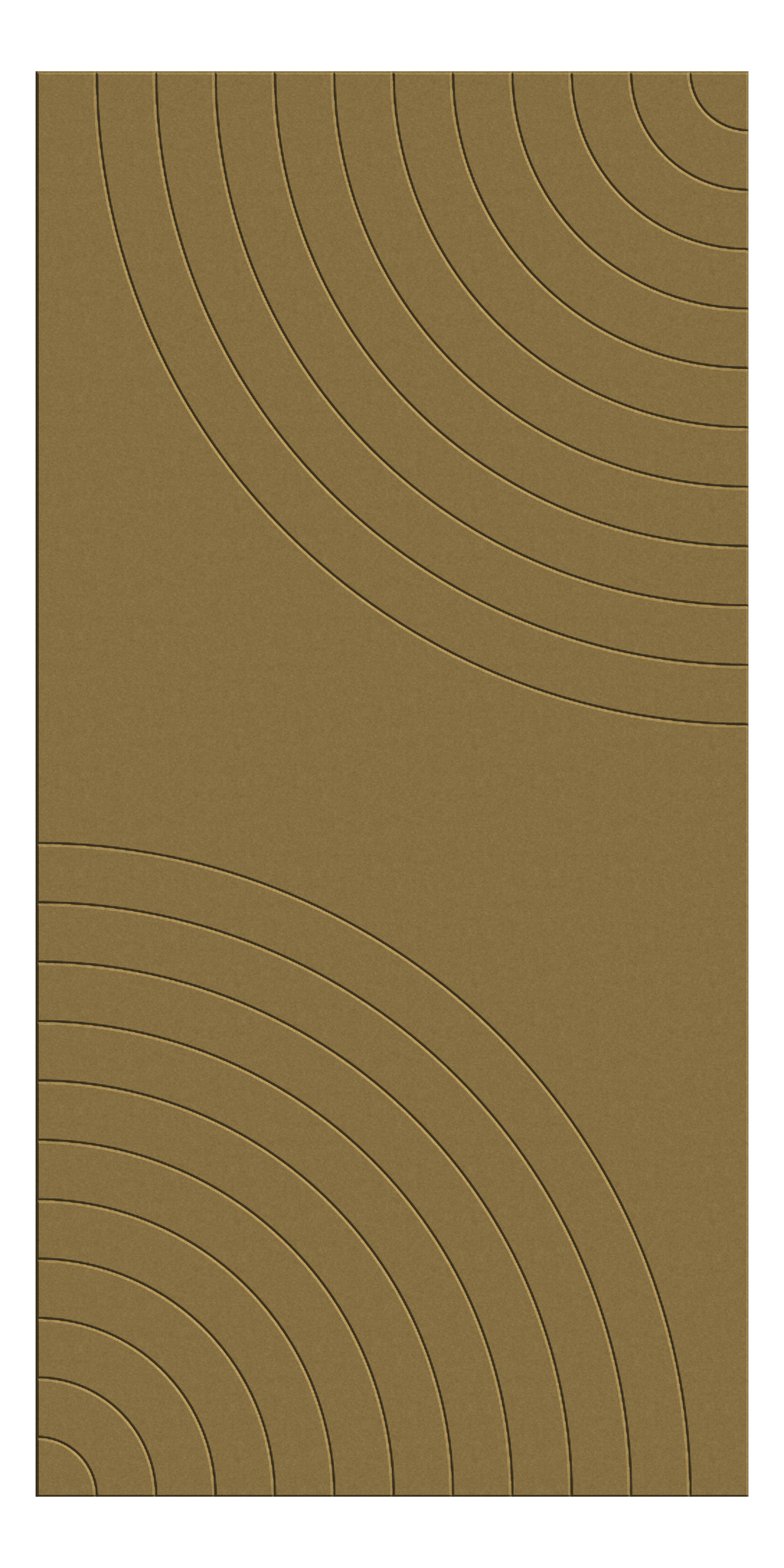 Front Image of Panel Acoustic AutexNZ Groove V5 HalfSpaced Highland