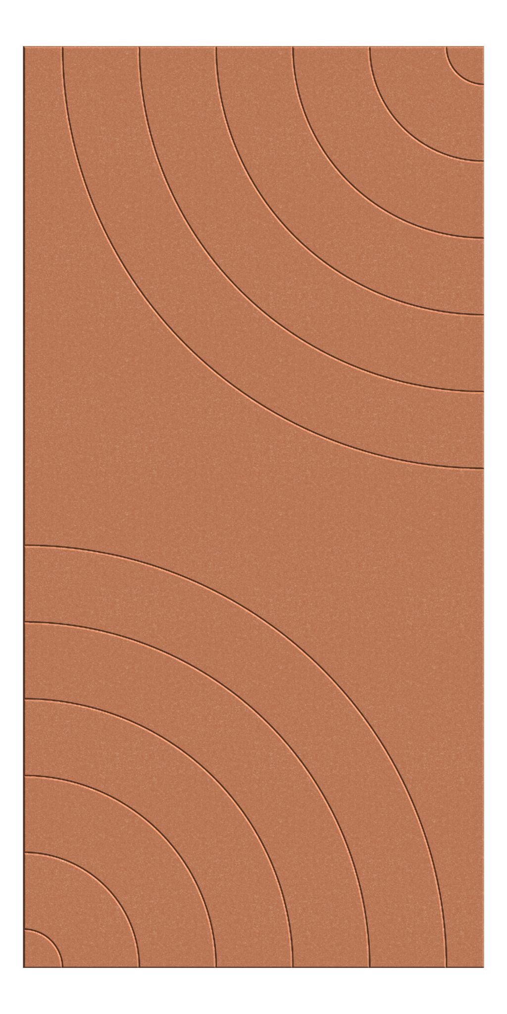 Front Image of Panel Acoustic AutexNZ Groove V5 TypicalSpaced Canyon